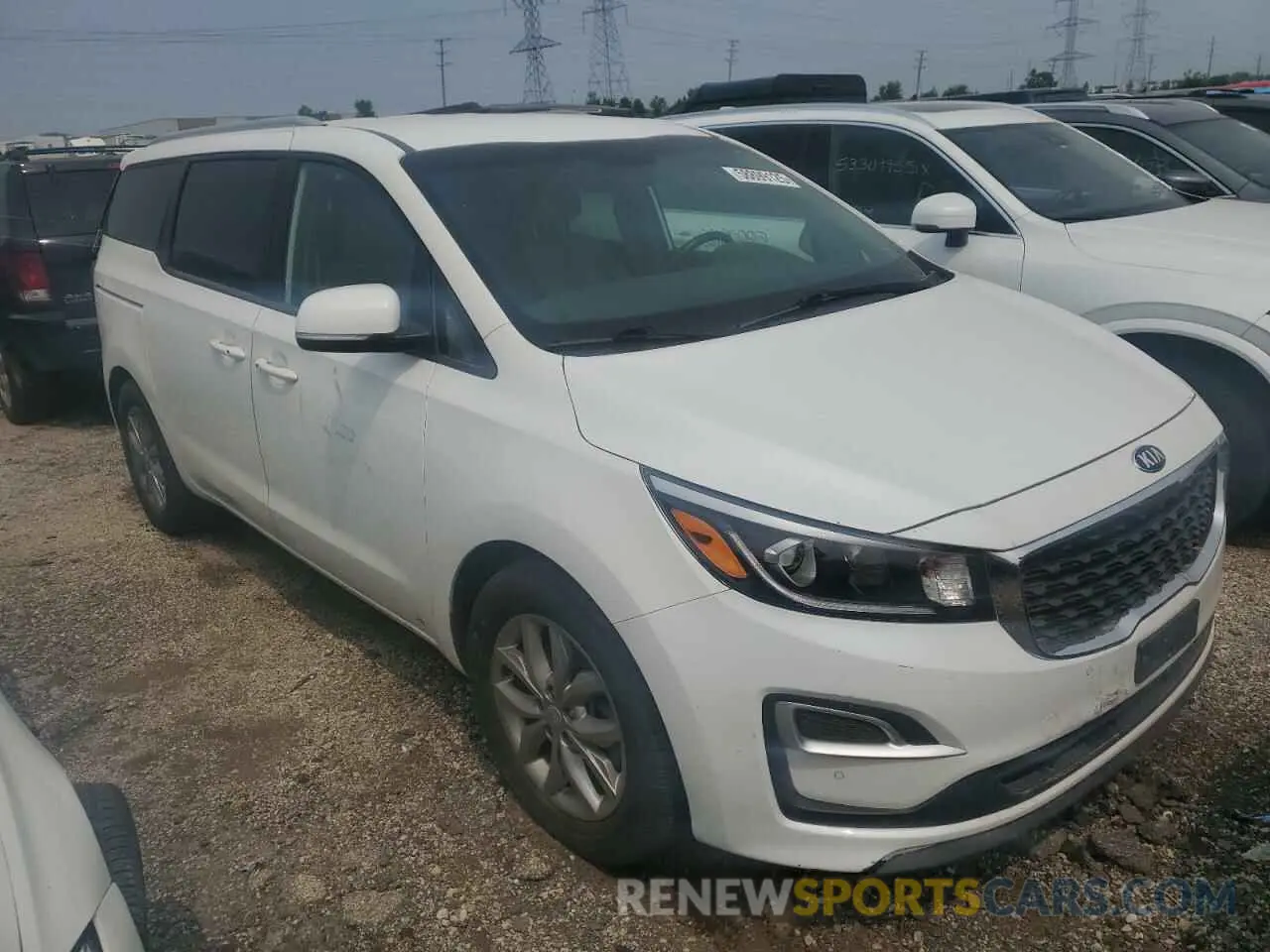 4 Photograph of a damaged car KNDMB5C17M6673366 KIA All Models 2021