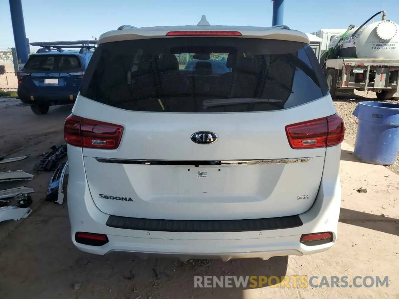 6 Photograph of a damaged car KNDMC5C11M6665437 KIA All Models 2021