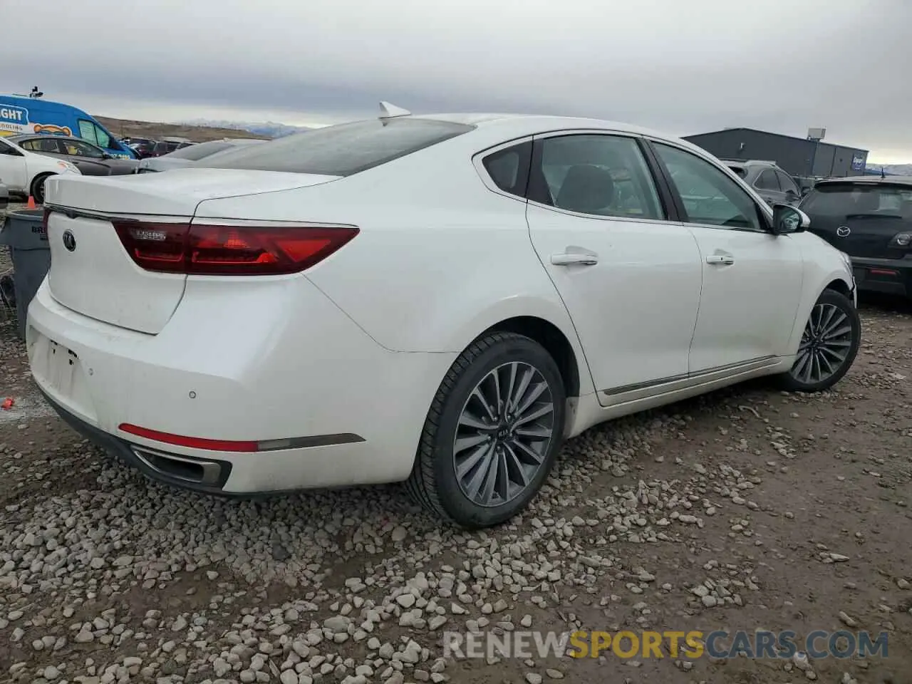 3 Photograph of a damaged car KNALB4J18K5167506 KIA CADENZA 2019