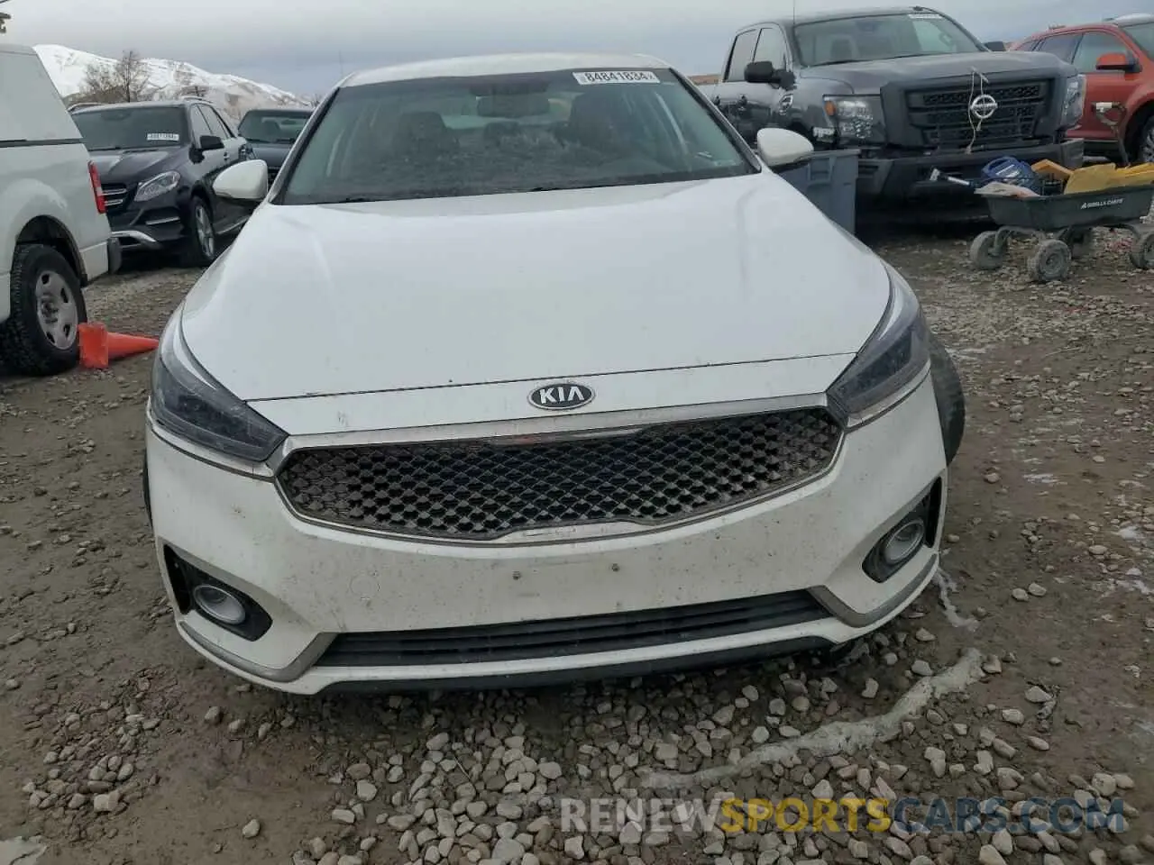 5 Photograph of a damaged car KNALB4J18K5167506 KIA CADENZA 2019