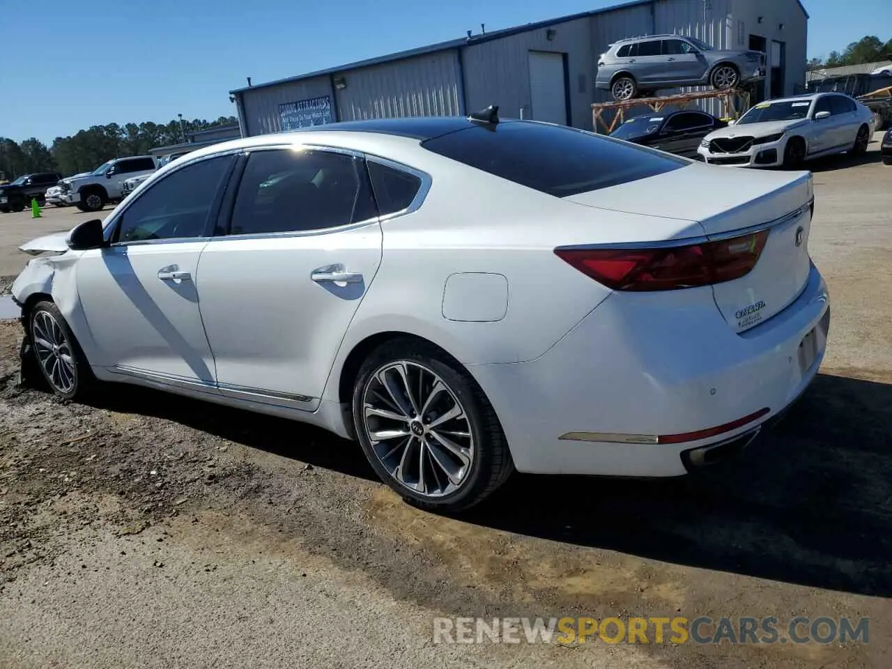 2 Photograph of a damaged car KNALC4J13K5154806 KIA CADENZA 2019