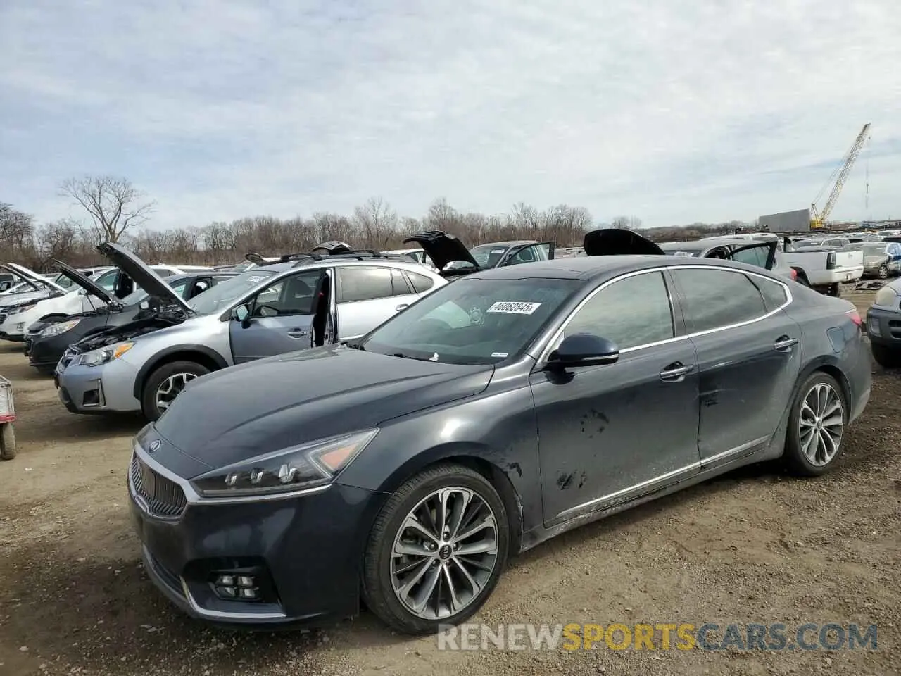 1 Фотография поврежденного автомобиля KNALC4J14K5154779 KIA CADENZA 2019