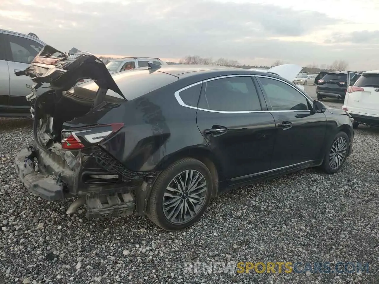 3 Фотография поврежденного автомобиля KNALC4J10L5233237 KIA CADENZA 2020