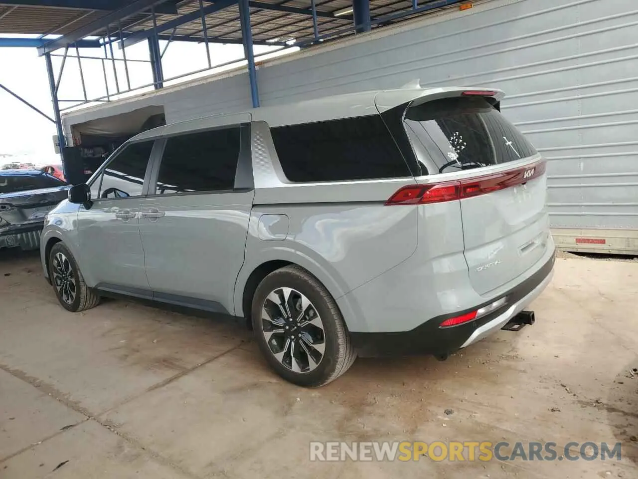2 Photograph of a damaged car KNDNC5H35R6423126 KIA CARNIVAL E 2024