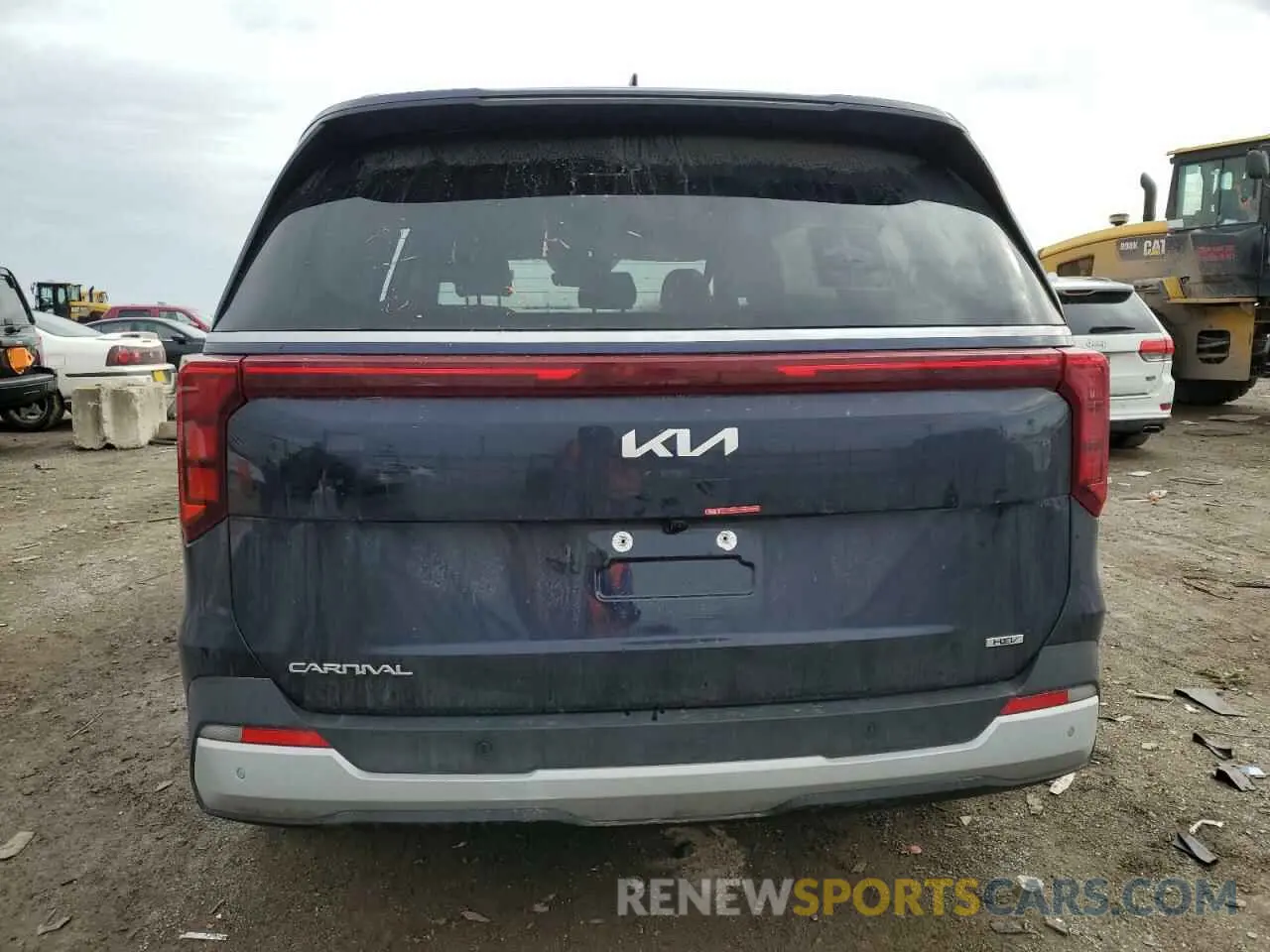 6 Photograph of a damaged car KNDNC5KAXS6032003 KIA CARNIVAL E 2025