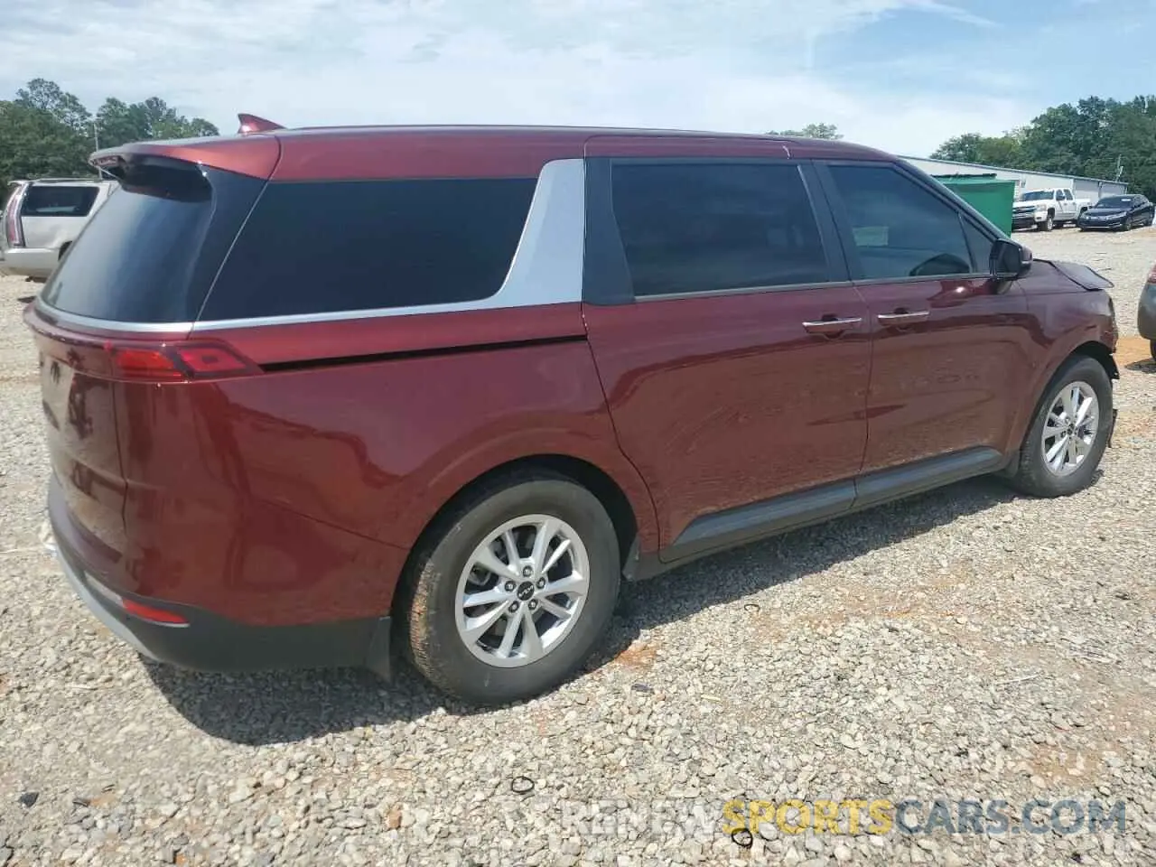 3 Фотография поврежденного автомобиля KNDNB4H31N6109352 KIA CARNIVAL L 2022