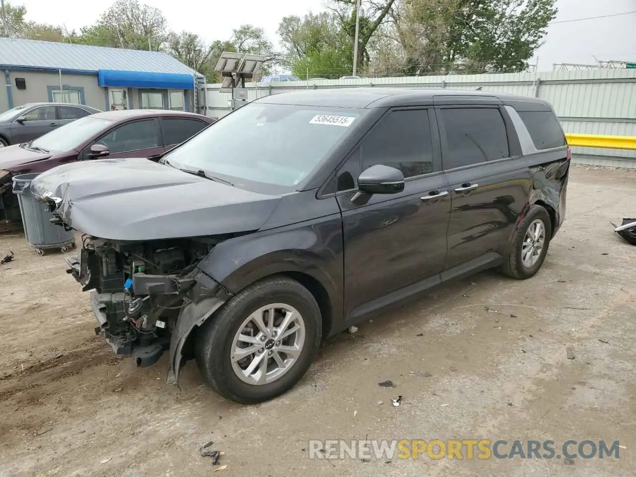 1 Фотография поврежденного автомобиля KNDNB4H3XN6096858 KIA CARNIVAL L 2022