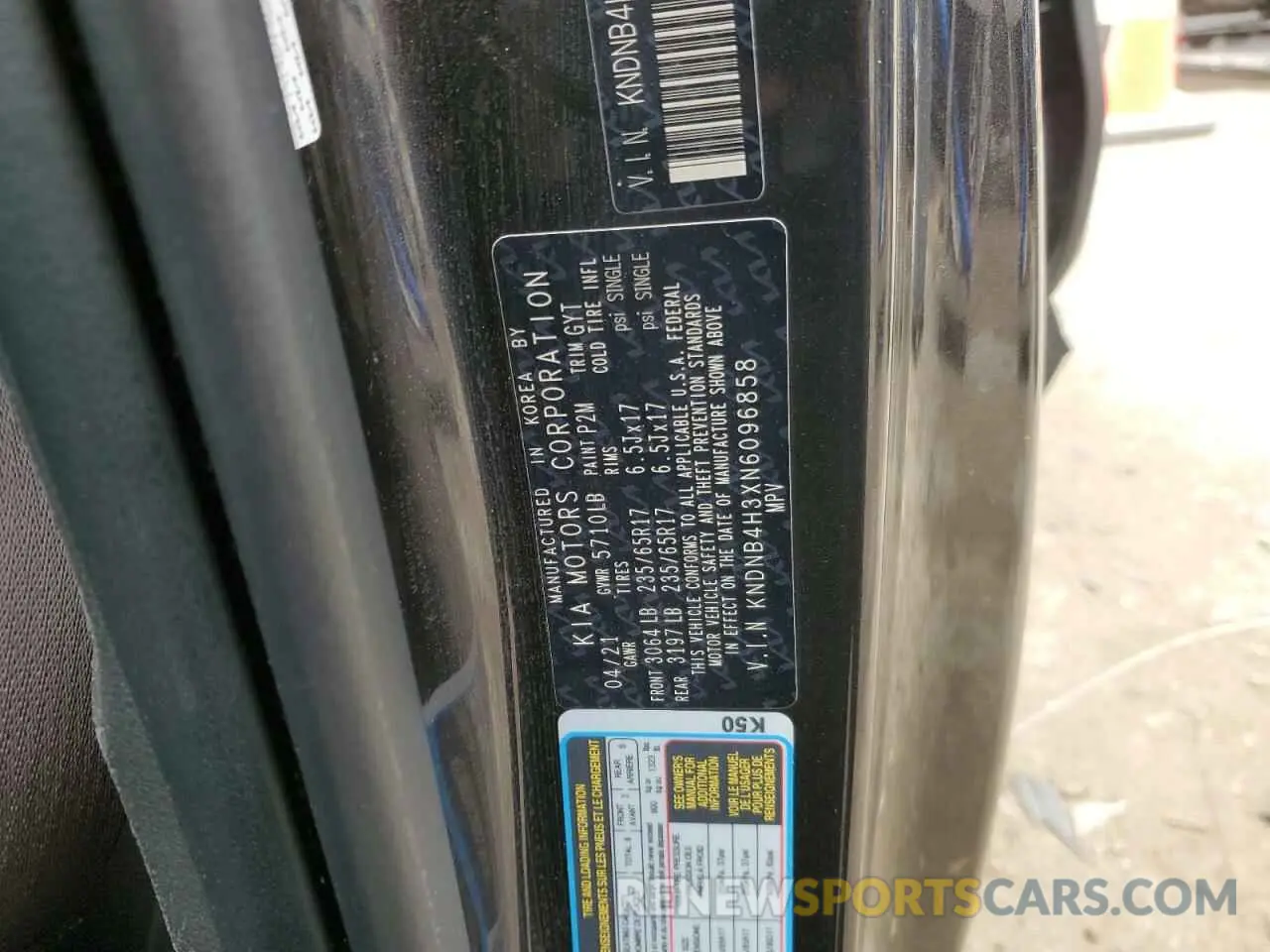 13 Фотография поврежденного автомобиля KNDNB4H3XN6096858 KIA CARNIVAL L 2022