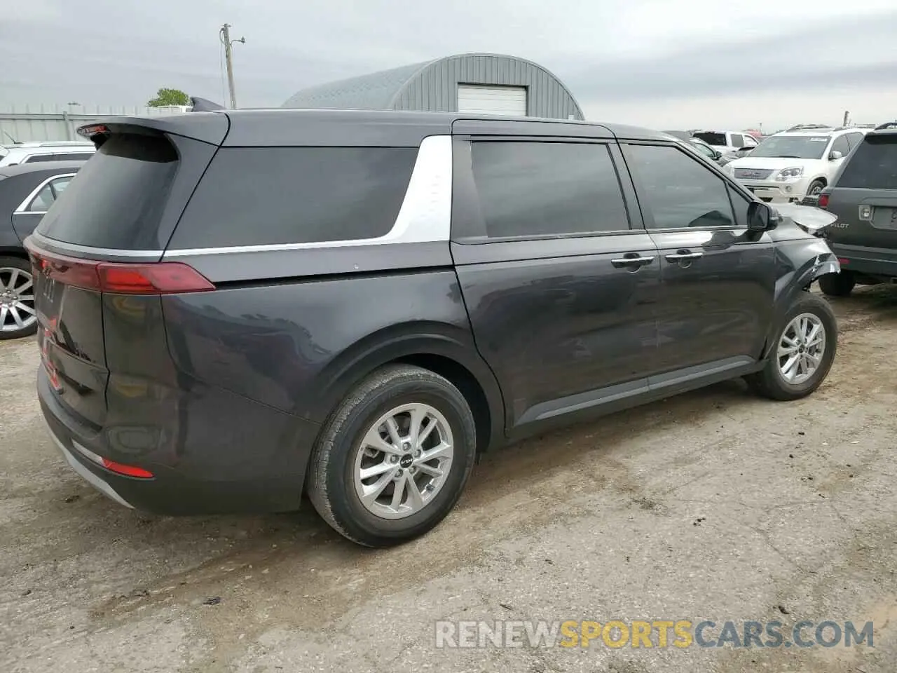3 Фотография поврежденного автомобиля KNDNB4H3XN6096858 KIA CARNIVAL L 2022