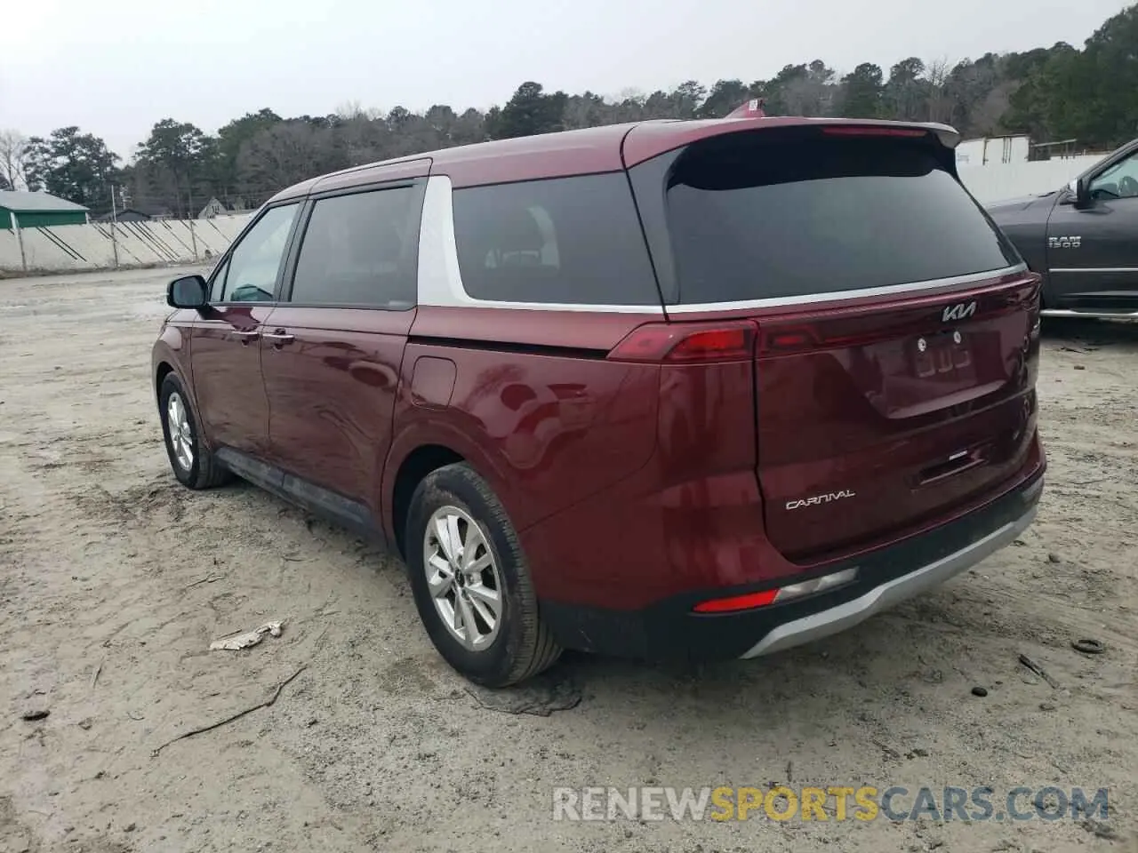 2 Фотография поврежденного автомобиля KNDNB4H36P6254924 KIA CARNIVAL L 2023