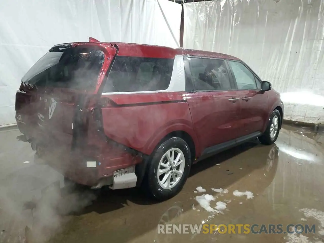 3 Фотография поврежденного автомобиля KNDNB4H39P6227409 KIA CARNIVAL L 2023