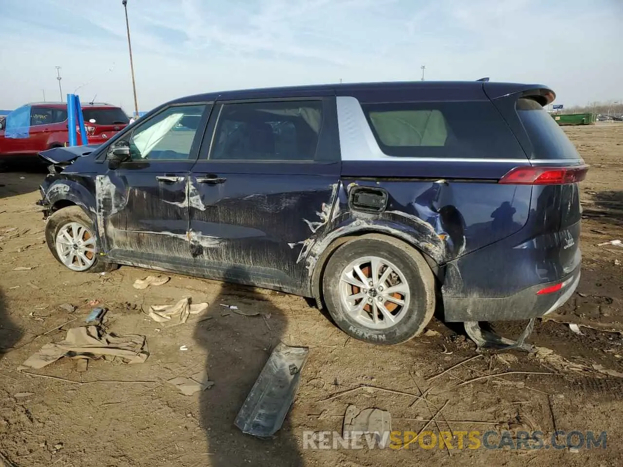 2 Фотография поврежденного автомобиля KNDNB4H34R6355298 KIA CARNIVAL L 2024