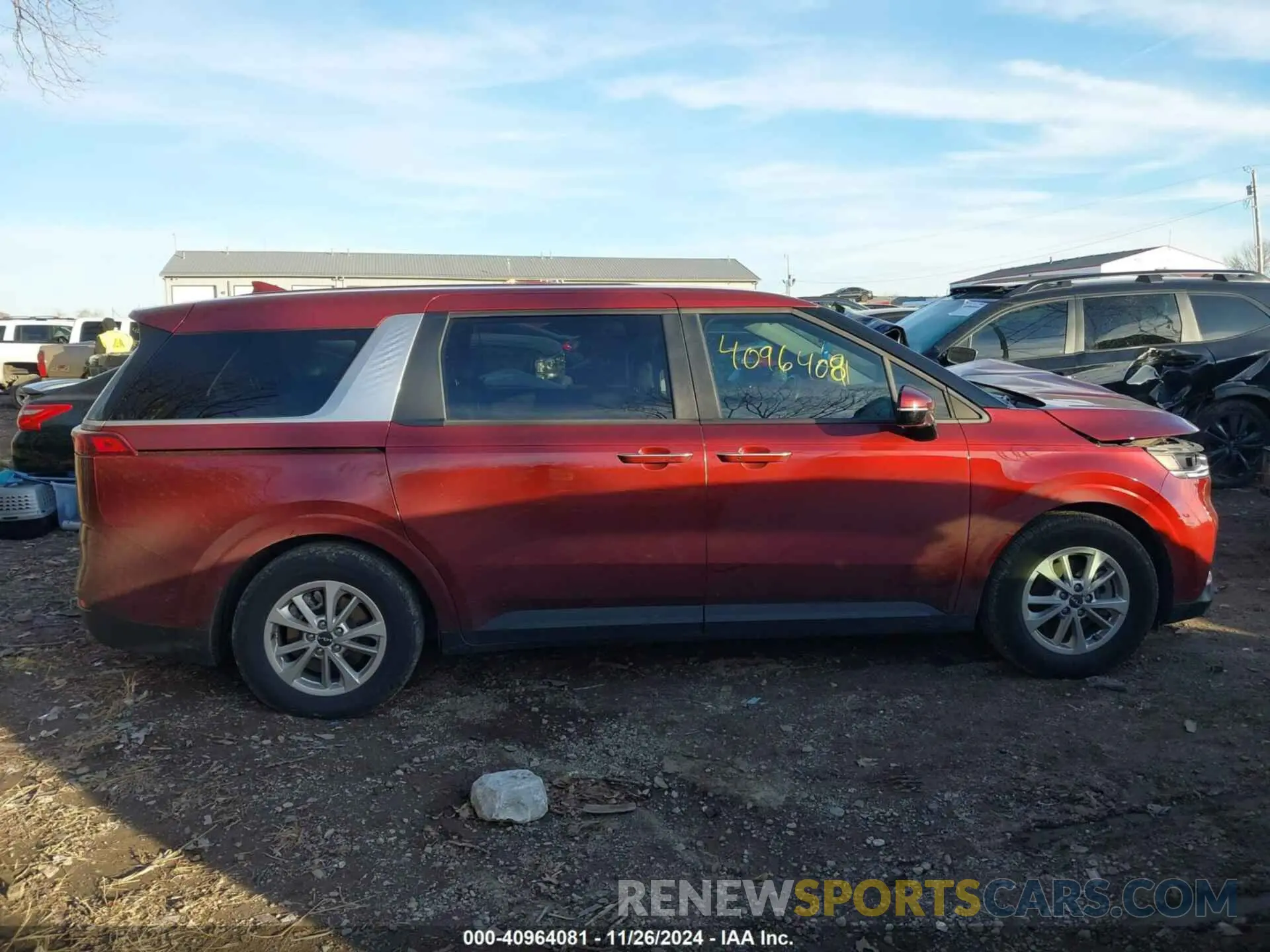 13 Фотография поврежденного автомобиля KNDNB4H30N6155433 KIA CARNIVAL MPV 2022