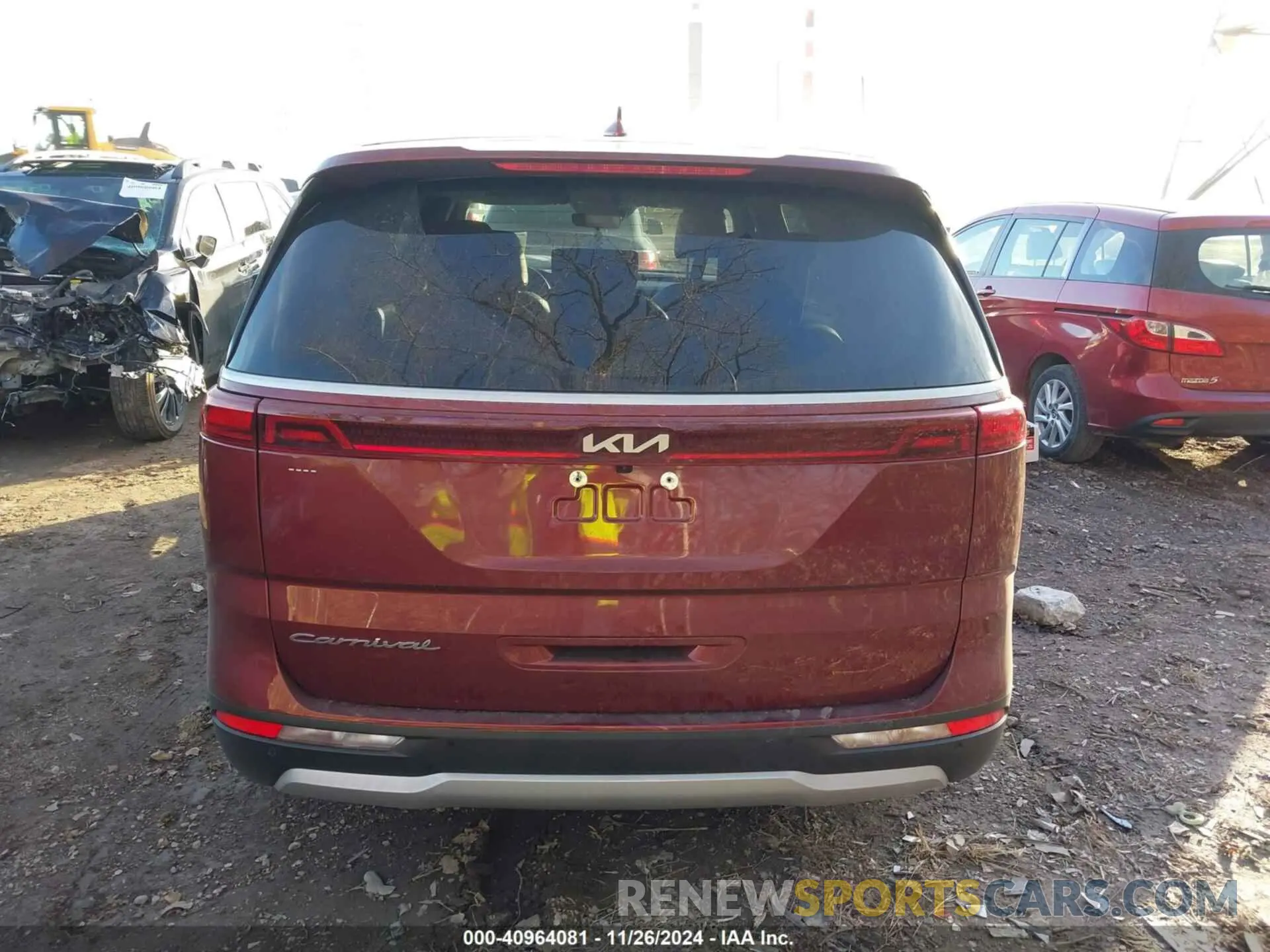 16 Фотография поврежденного автомобиля KNDNB4H30N6155433 KIA CARNIVAL MPV 2022