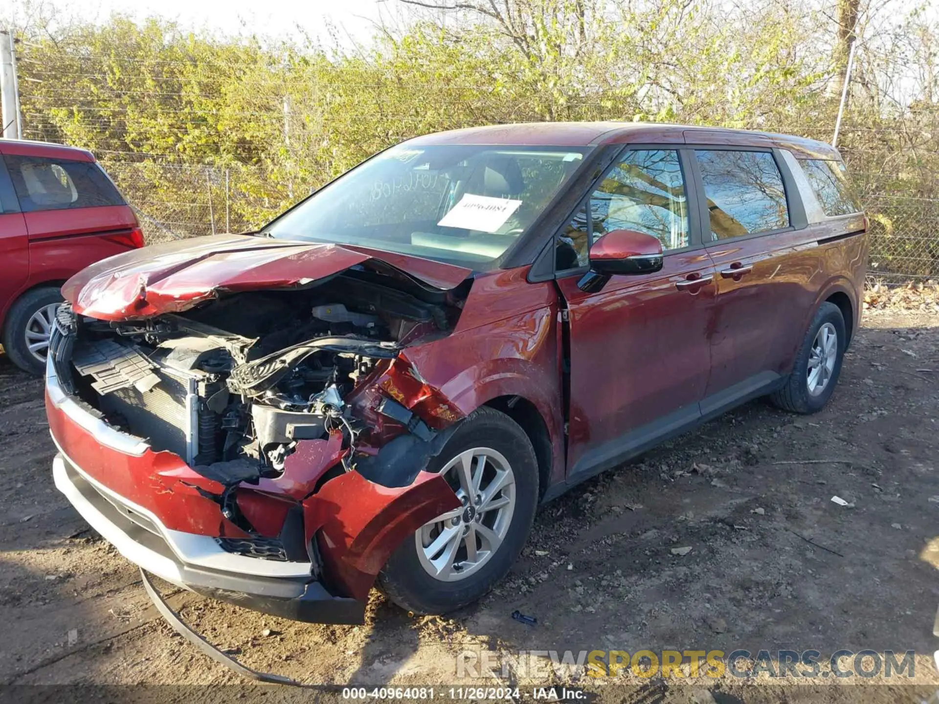 2 Фотография поврежденного автомобиля KNDNB4H30N6155433 KIA CARNIVAL MPV 2022