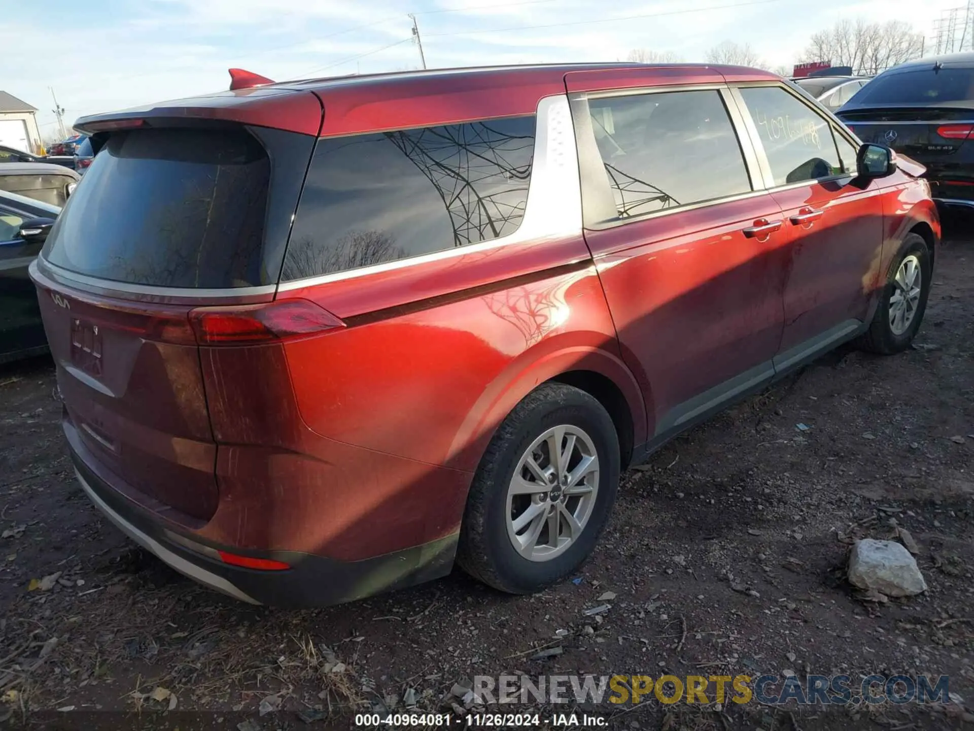 4 Фотография поврежденного автомобиля KNDNB4H30N6155433 KIA CARNIVAL MPV 2022
