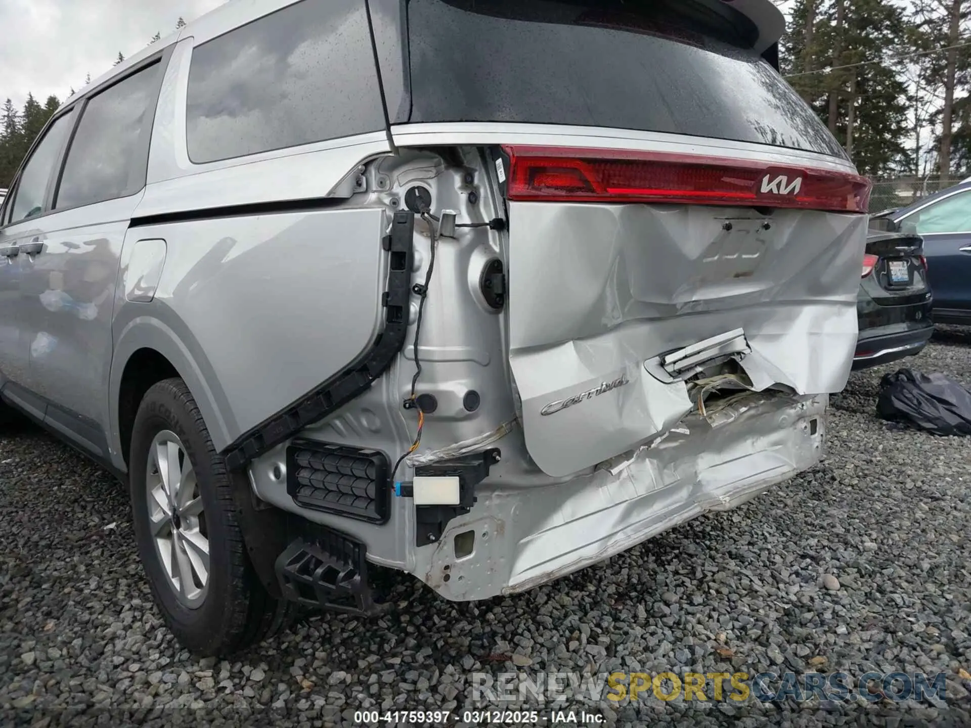 6 Фотография поврежденного автомобиля KNDNB4H36N6131654 KIA CARNIVAL MPV 2022