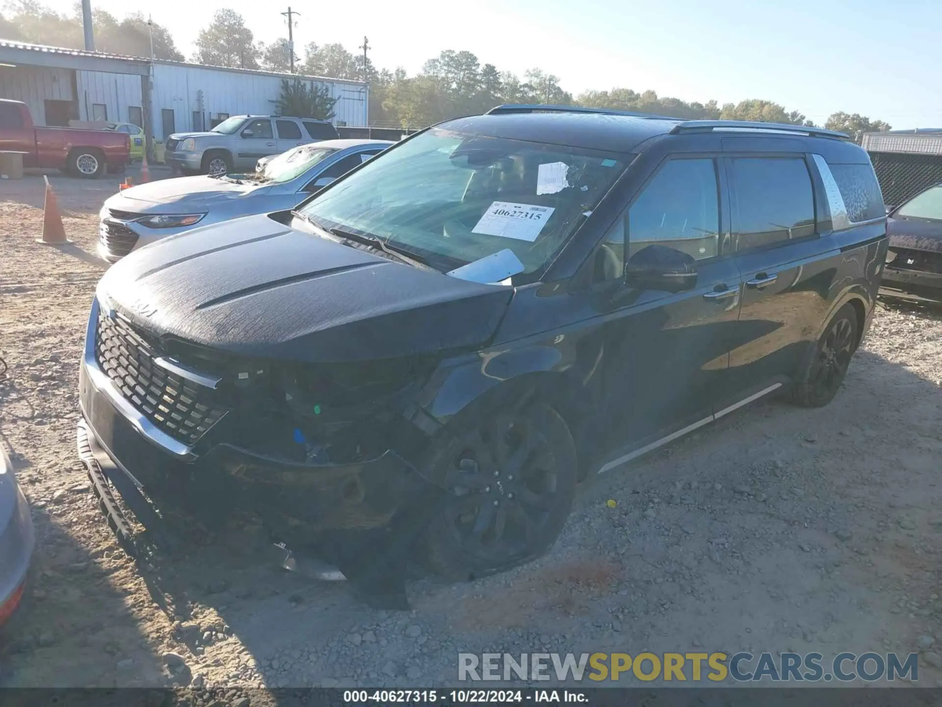2 Photograph of a damaged car KNDNE5H30N6116595 KIA CARNIVAL MPV 2022