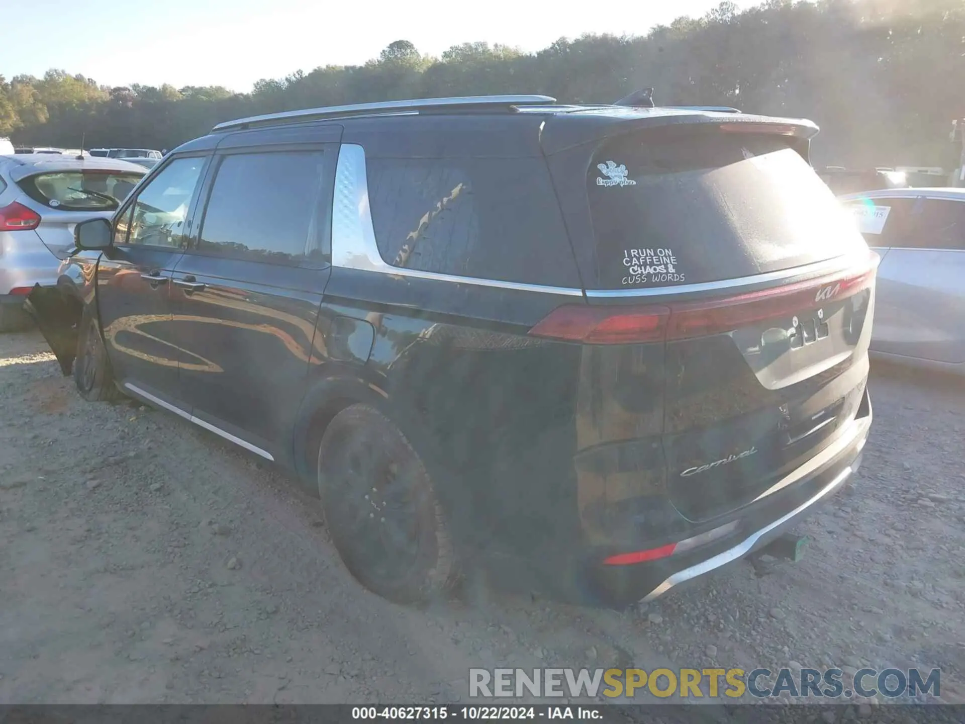 3 Photograph of a damaged car KNDNE5H30N6116595 KIA CARNIVAL MPV 2022