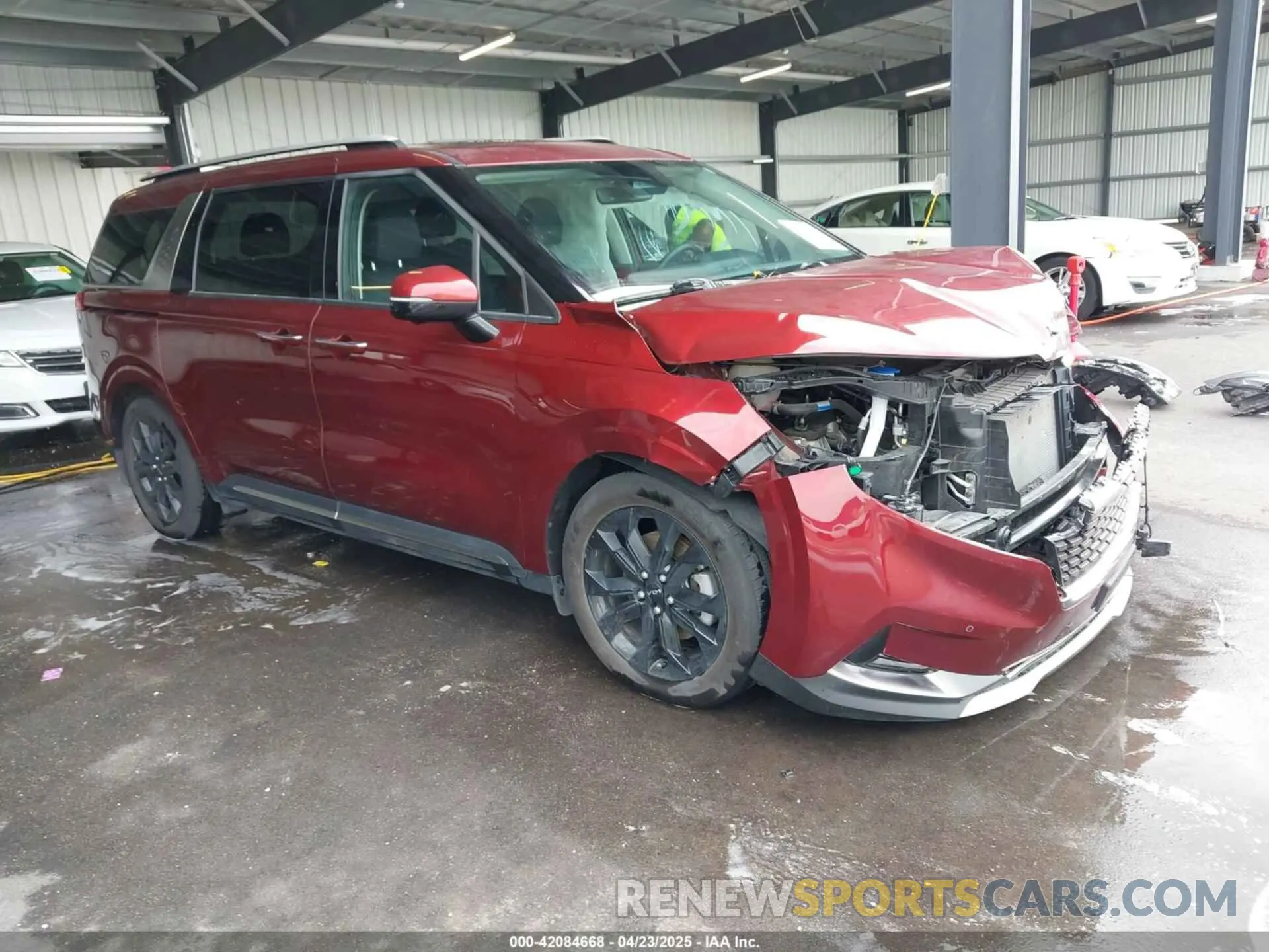 1 Фотография поврежденного автомобиля KNDNE5H3XP6287650 KIA CARNIVAL MPV 2023