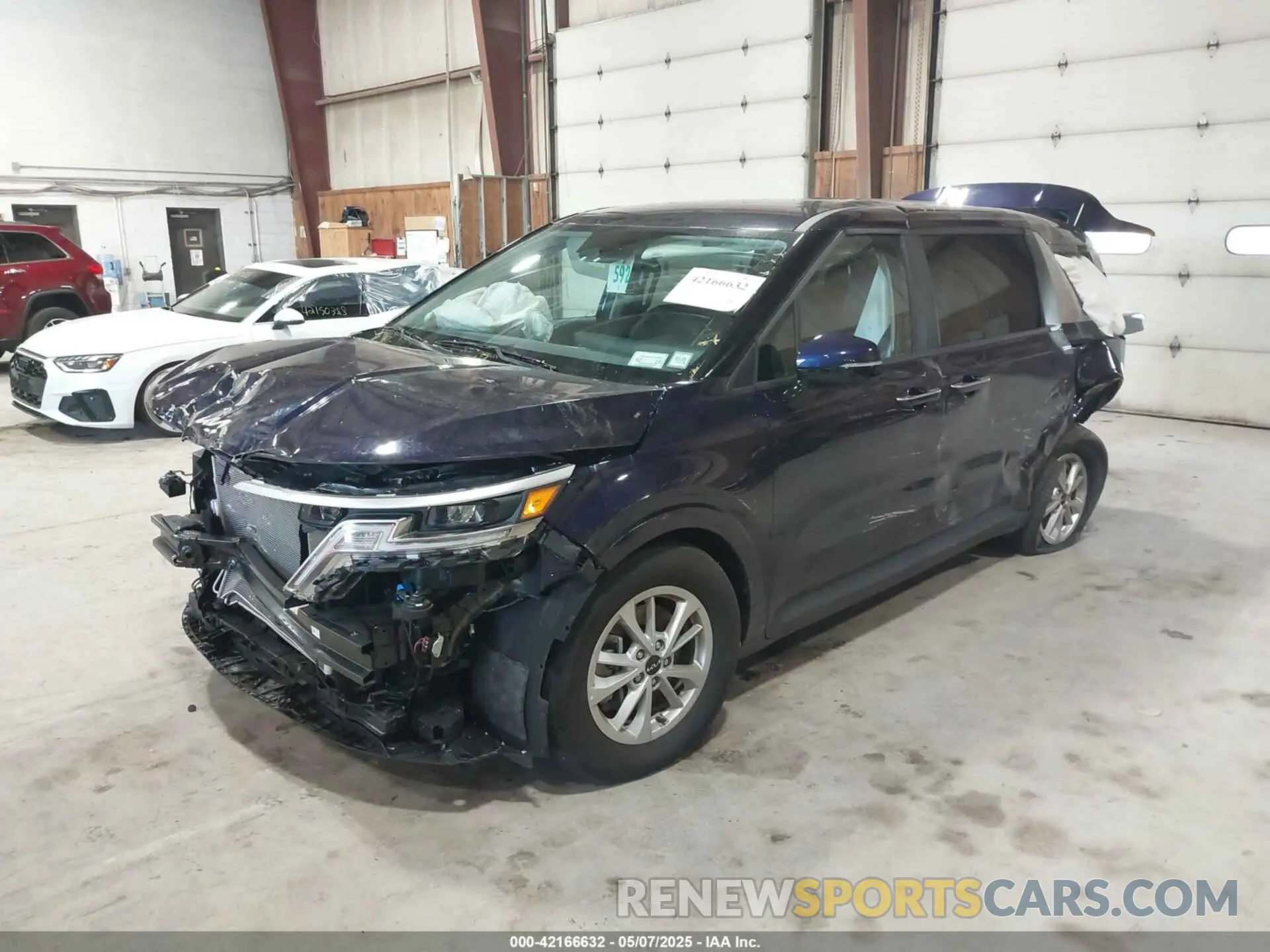 2 Photograph of a damaged car KNDNB4H31R6397993 KIA CARNIVAL MPV 2024