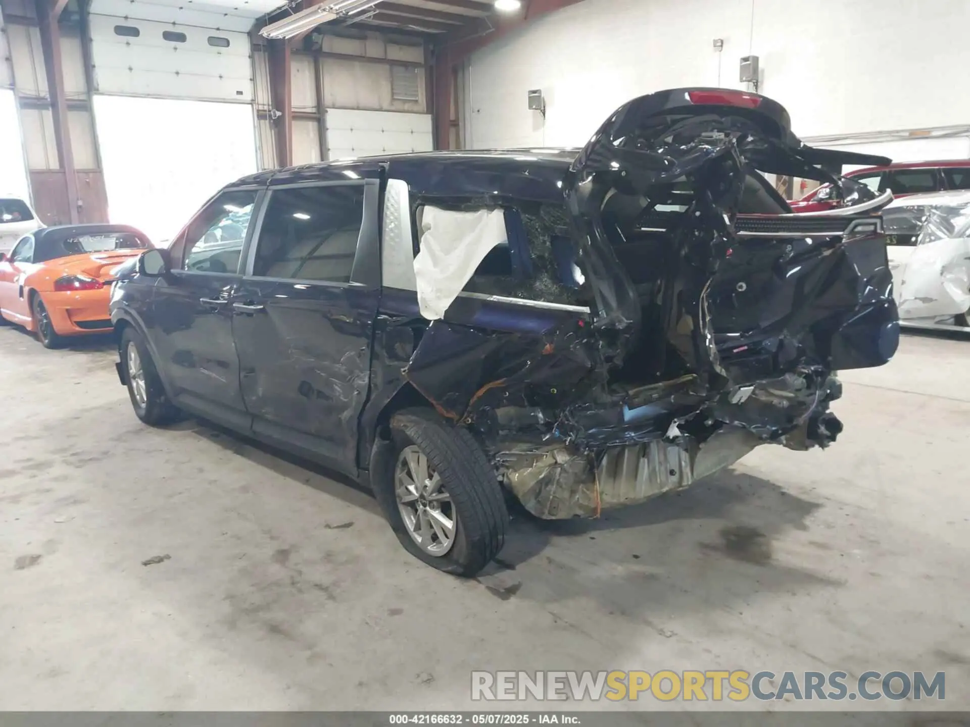 3 Photograph of a damaged car KNDNB4H31R6397993 KIA CARNIVAL MPV 2024