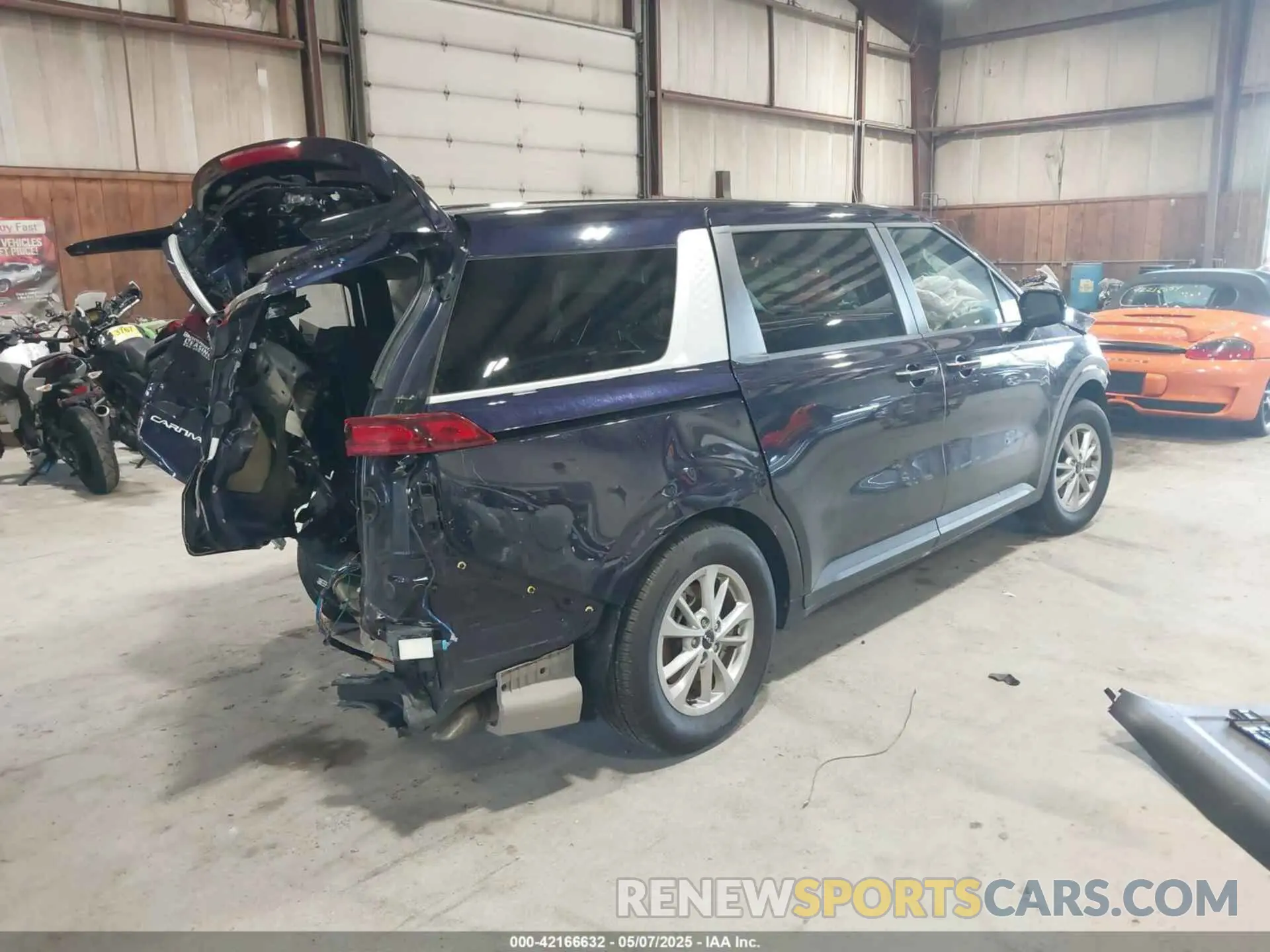 4 Photograph of a damaged car KNDNB4H31R6397993 KIA CARNIVAL MPV 2024