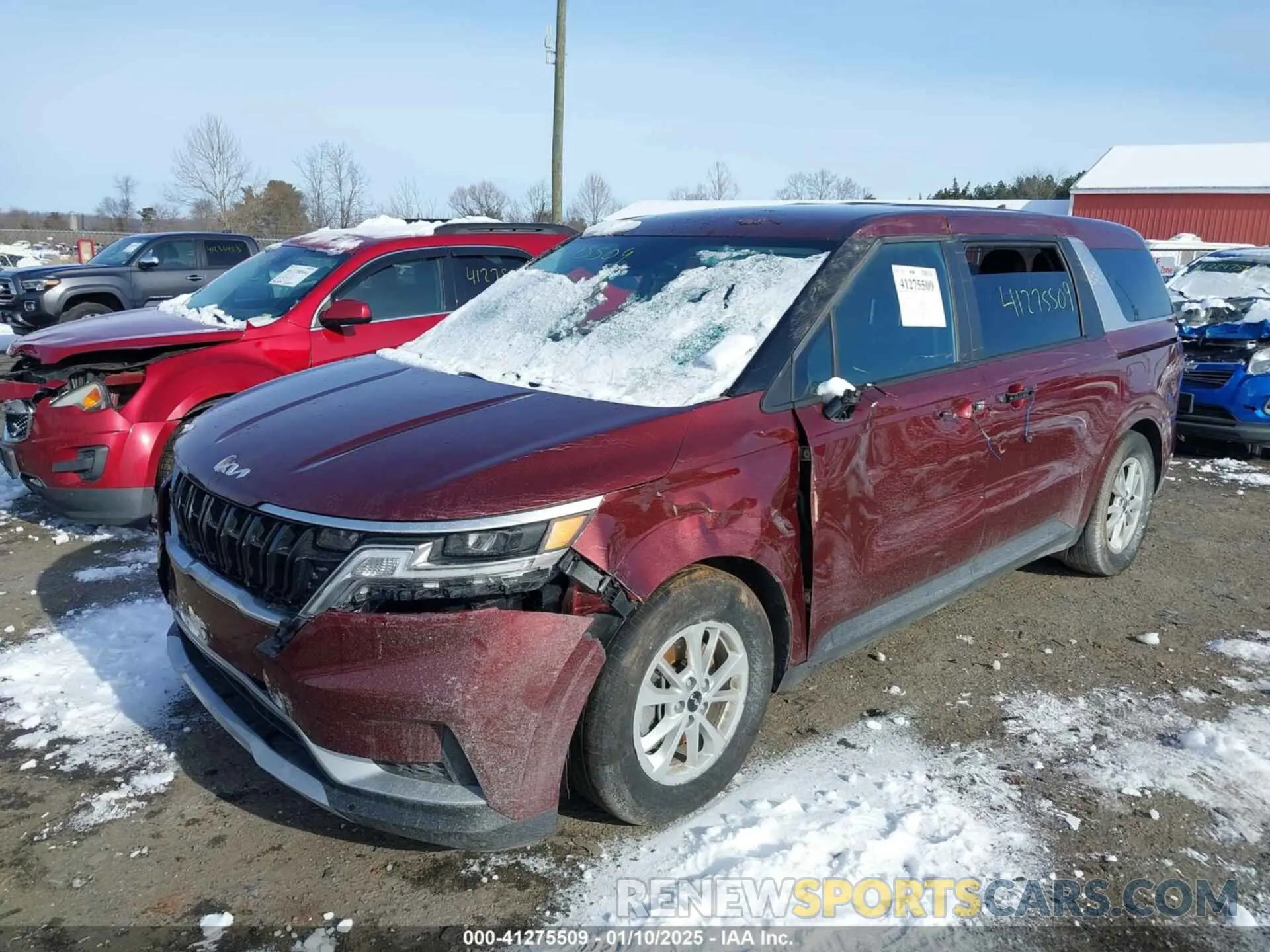 6 Photograph of a damaged car KNDNB4H33R6388972 KIA CARNIVAL MPV 2024