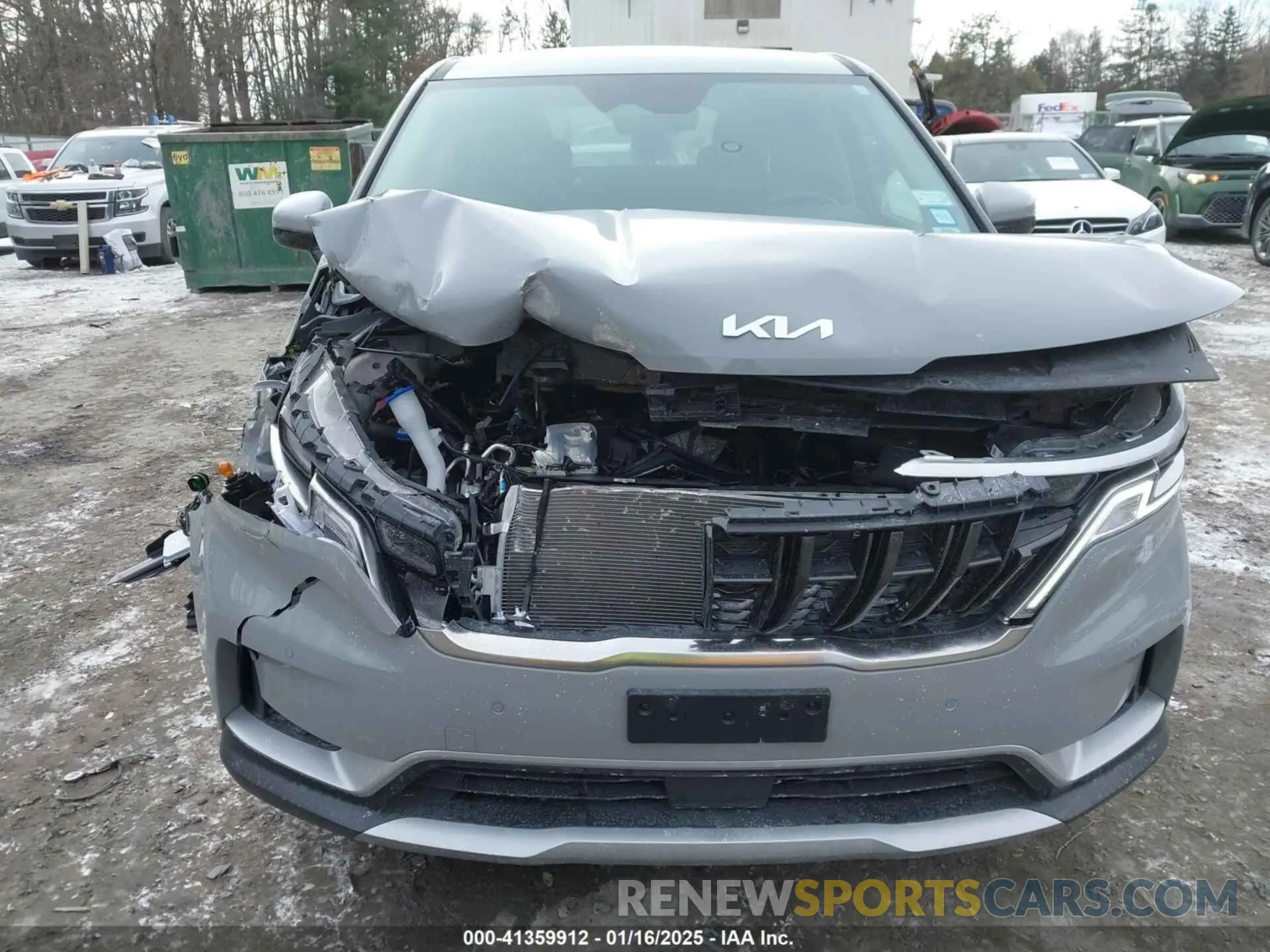 12 Photograph of a damaged car KNDNC5H39R6431035 KIA CARNIVAL MPV 2024