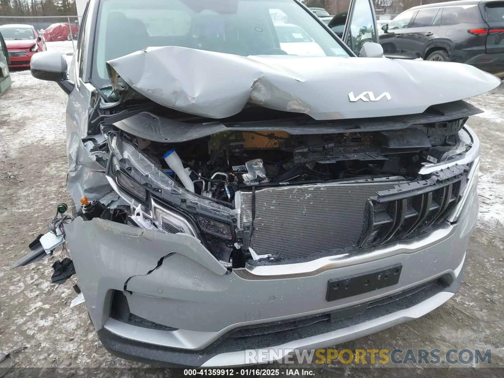 6 Photograph of a damaged car KNDNC5H39R6431035 KIA CARNIVAL MPV 2024