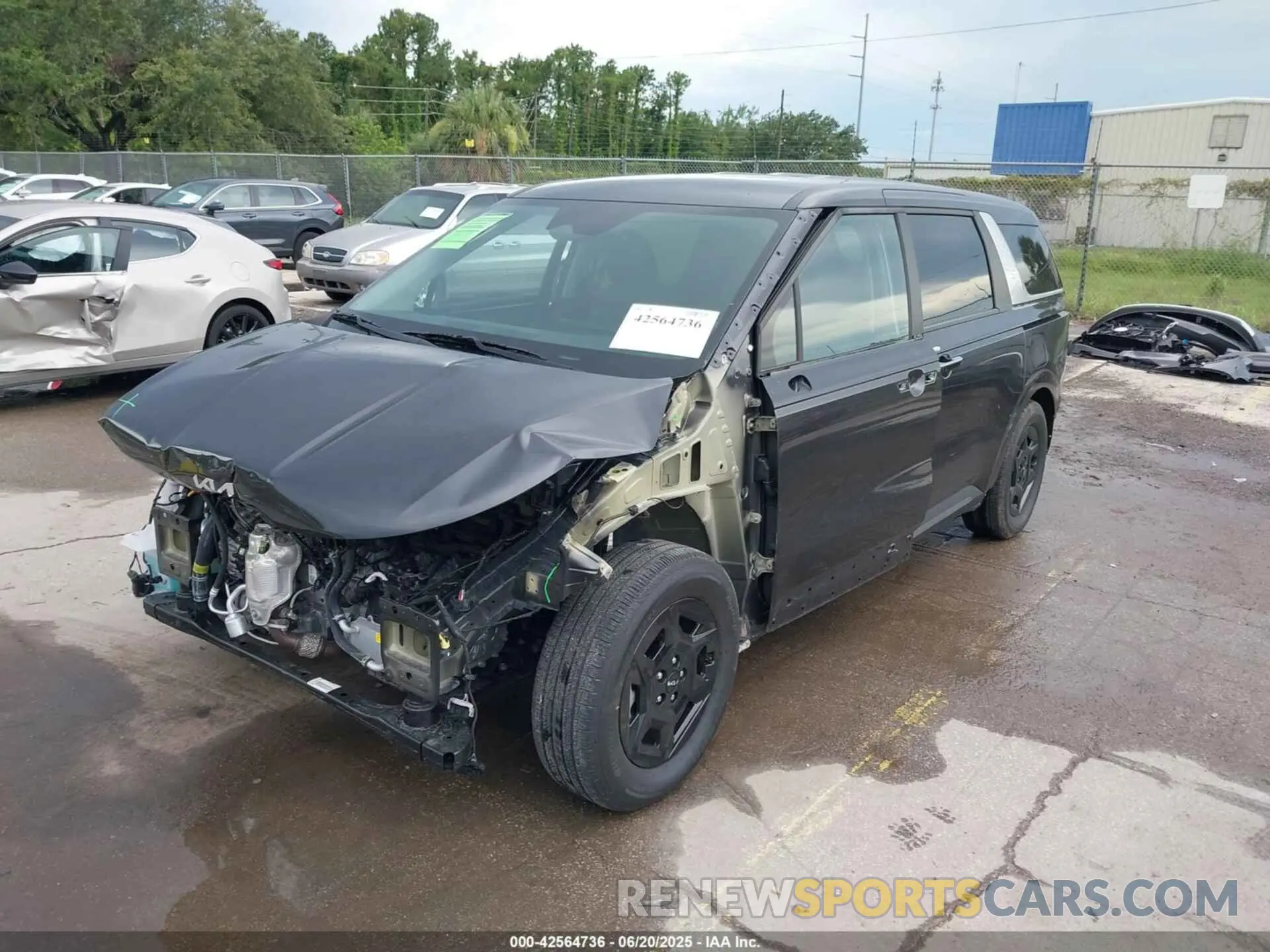 2 Фотография поврежденного автомобиля KNDNB5K37S6474094 KIA CARNIVAL MPV 2025