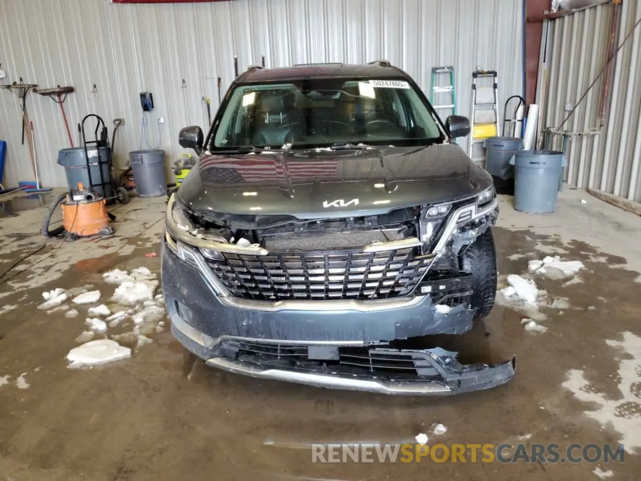 5 Photograph of a damaged car KNDNE5H3XN6063808 KIA CARNIVAL S 2022