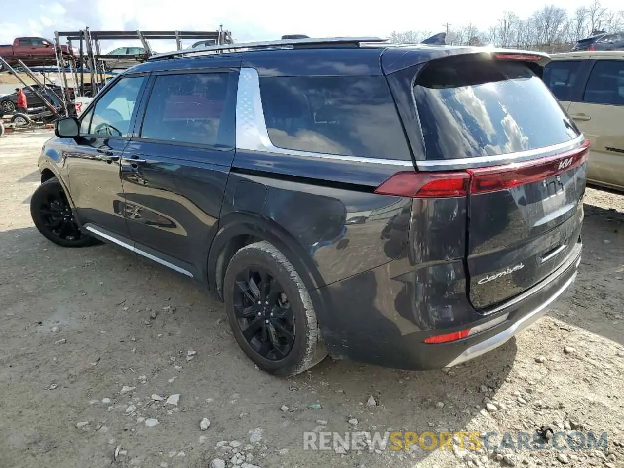 2 Photograph of a damaged car KNDNE5H3XN6071780 KIA CARNIVAL S 2022