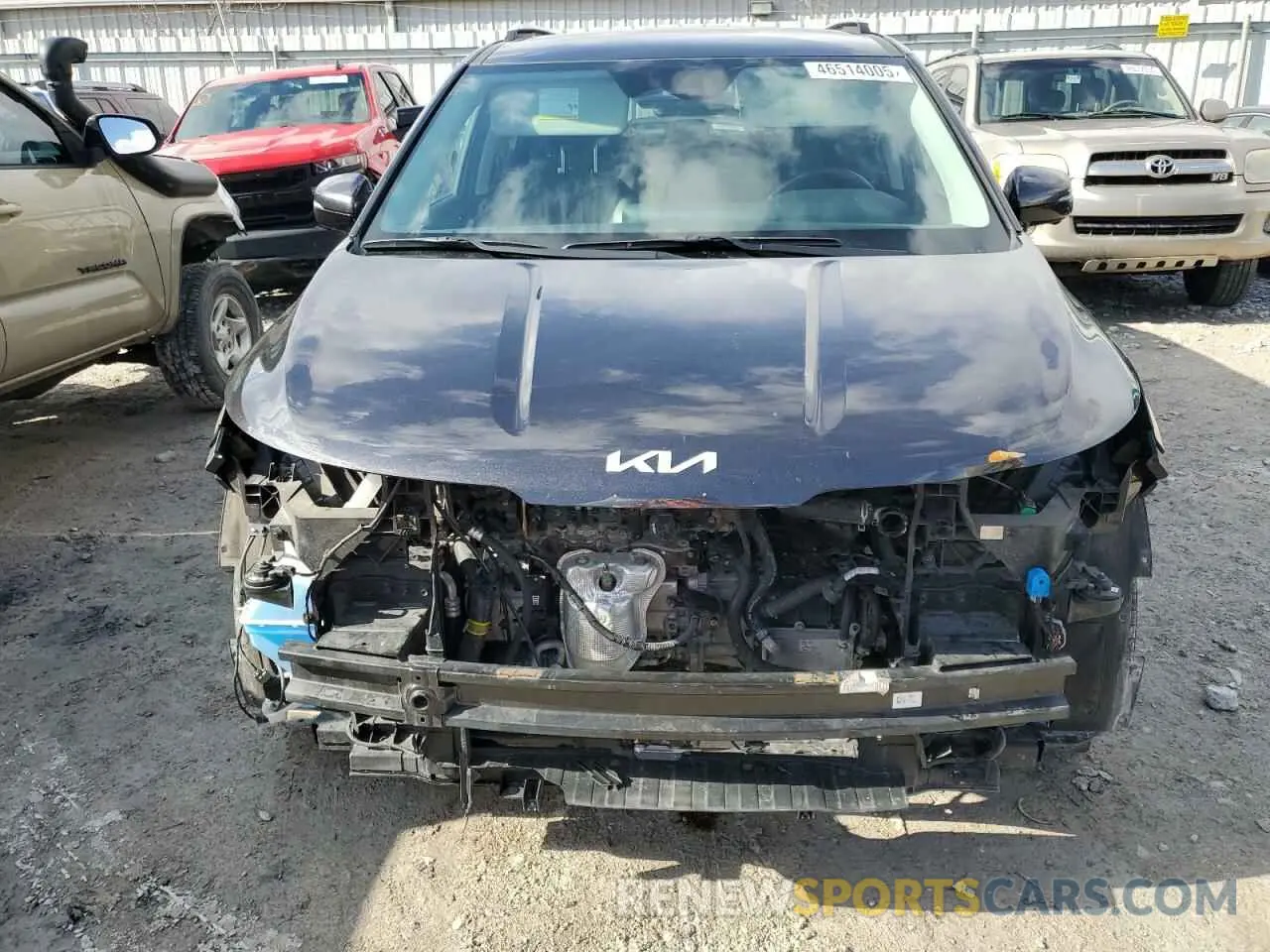 5 Photograph of a damaged car KNDNE5H3XN6071780 KIA CARNIVAL S 2022