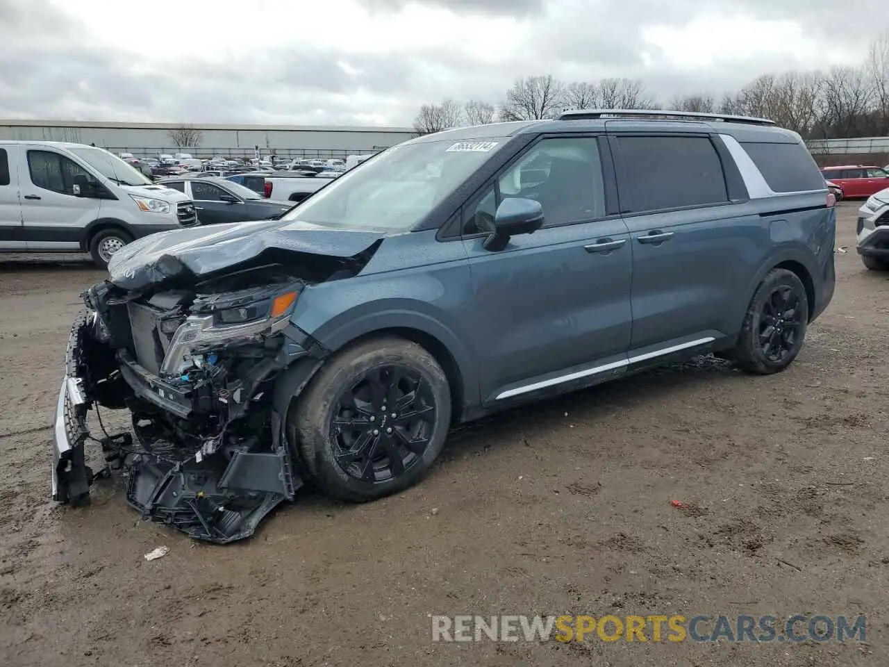 1 Фотография поврежденного автомобиля KNDNE5H3XN6101439 KIA CARNIVAL S 2022