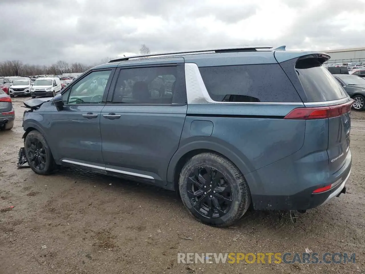 2 Фотография поврежденного автомобиля KNDNE5H3XN6101439 KIA CARNIVAL S 2022