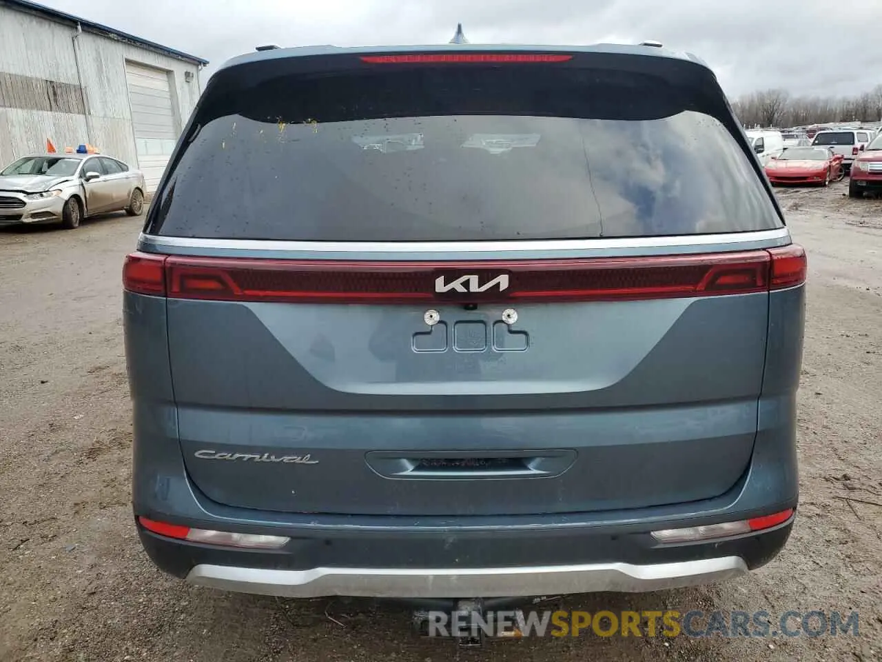 6 Фотография поврежденного автомобиля KNDNE5H3XN6101439 KIA CARNIVAL S 2022
