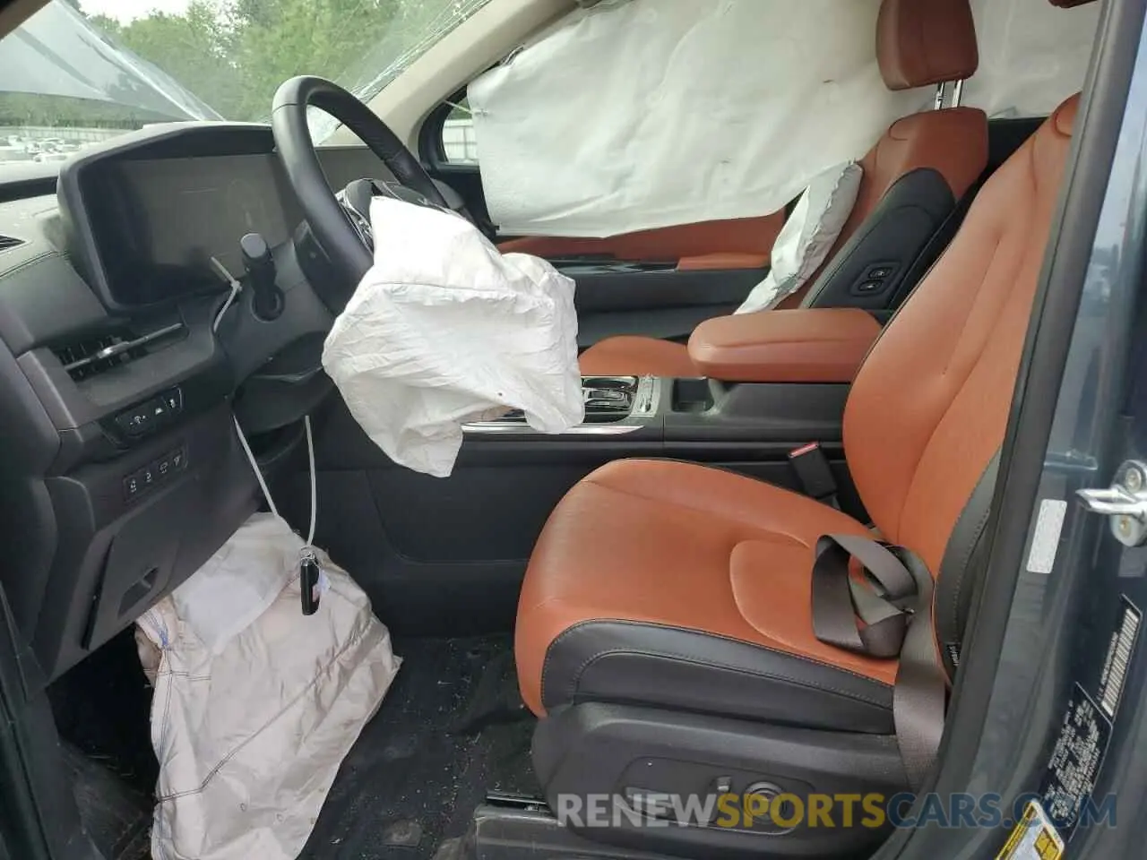 7 Photograph of a damaged car KNDNE5H31P6236392 KIA CARNIVAL S 2023
