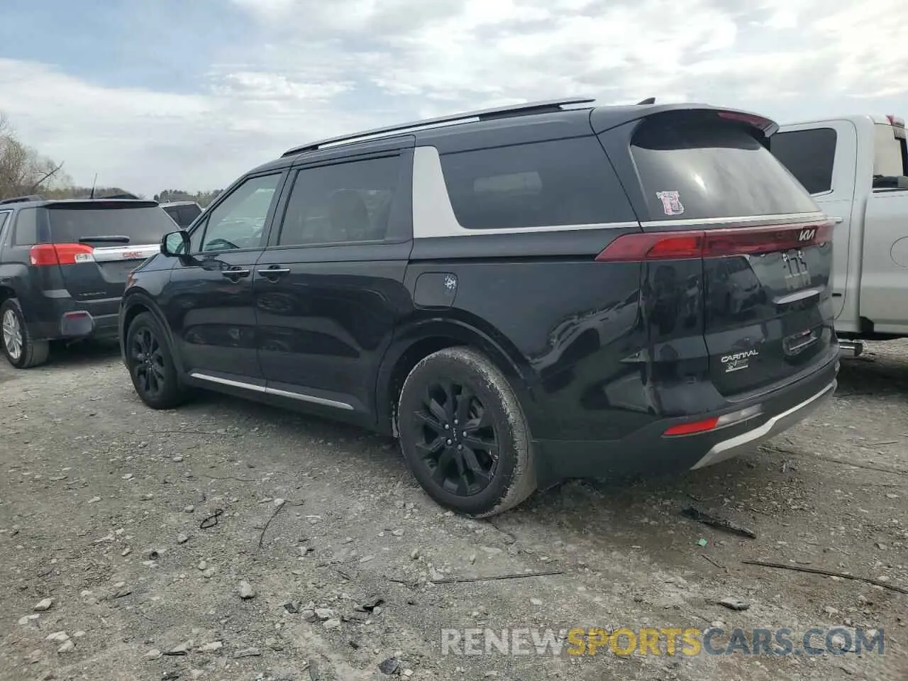 2 Фотография поврежденного автомобиля KNDNE5H37R6341179 KIA CARNIVAL S 2024