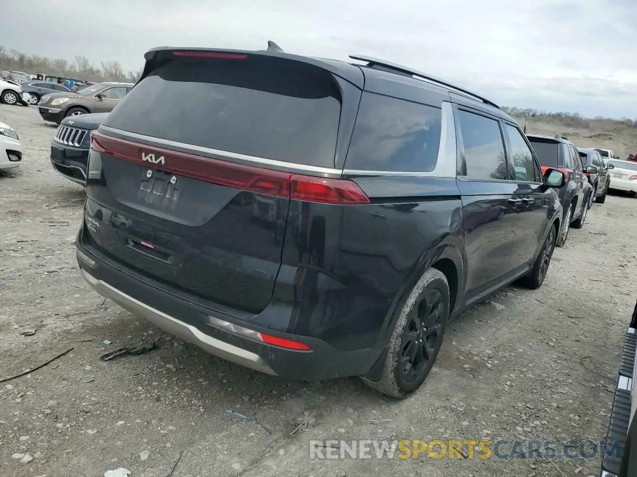 3 Фотография поврежденного автомобиля KNDNE5H37R6341179 KIA CARNIVAL S 2024