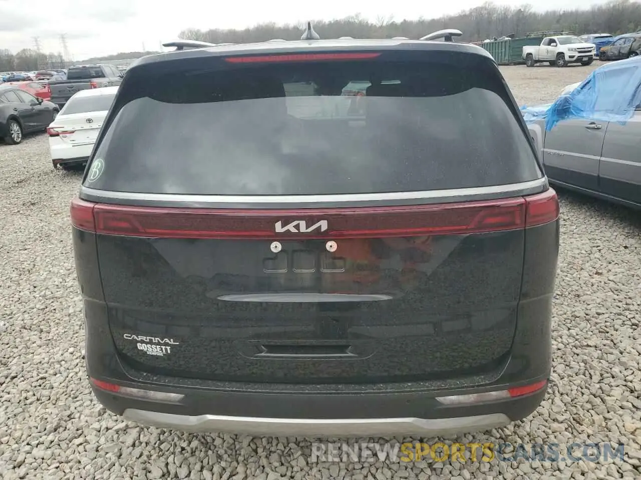 6 Photograph of a damaged car KNDNE5H37R6361335 KIA CARNIVAL S 2024