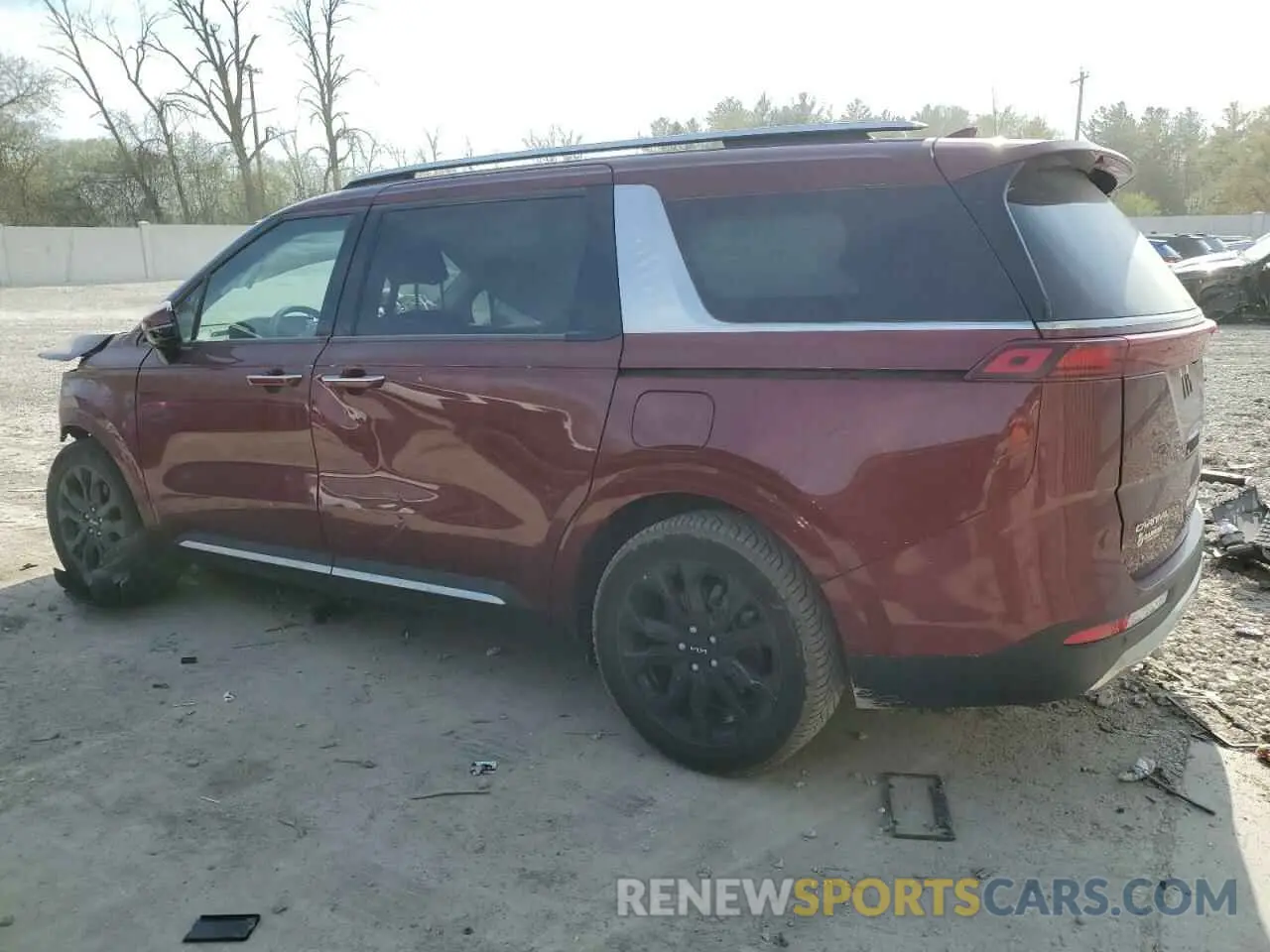 2 Фотография поврежденного автомобиля KNDNE5H39R6306238 KIA CARNIVAL S 2024
