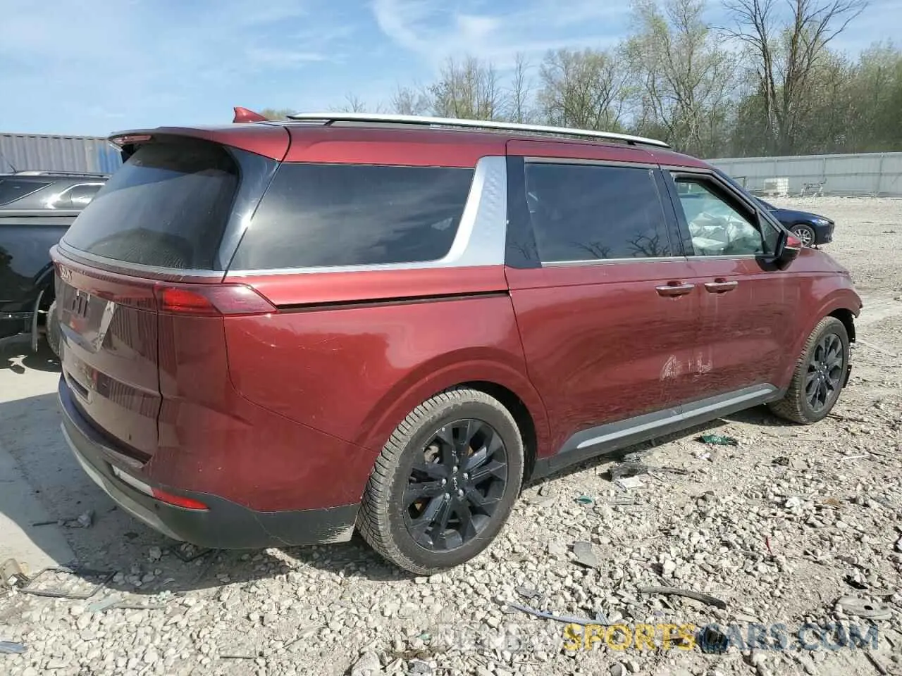 3 Фотография поврежденного автомобиля KNDNE5H39R6306238 KIA CARNIVAL S 2024