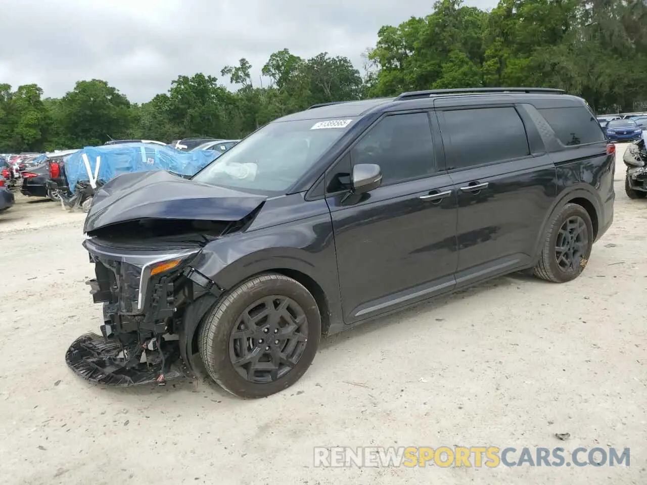 1 Photograph of a damaged car KNDNE5K37S6490478 KIA CARNIVAL S 2025