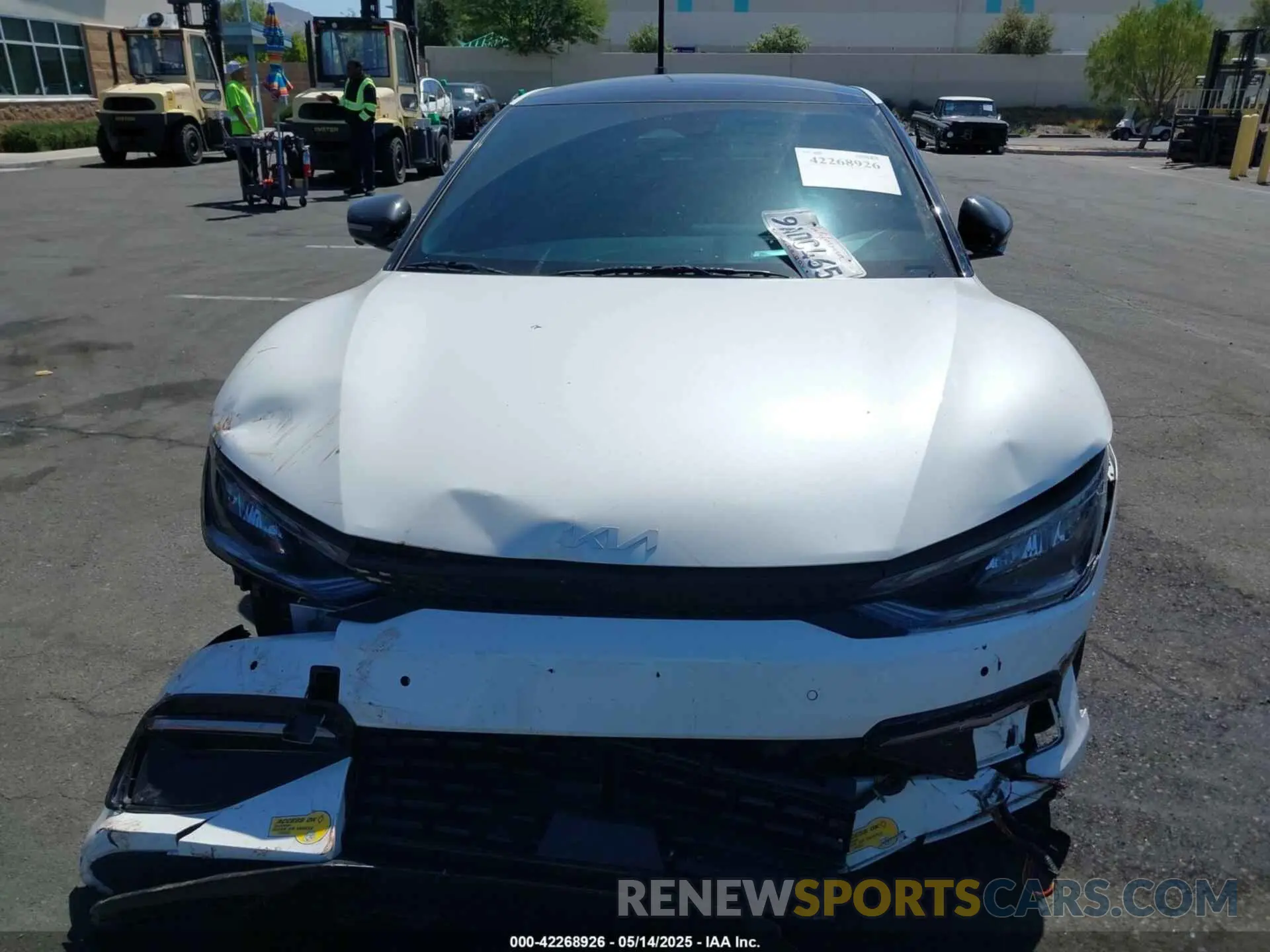 12 Photograph of a damaged car KNDC44LA5N5040503 KIA EV6 2022