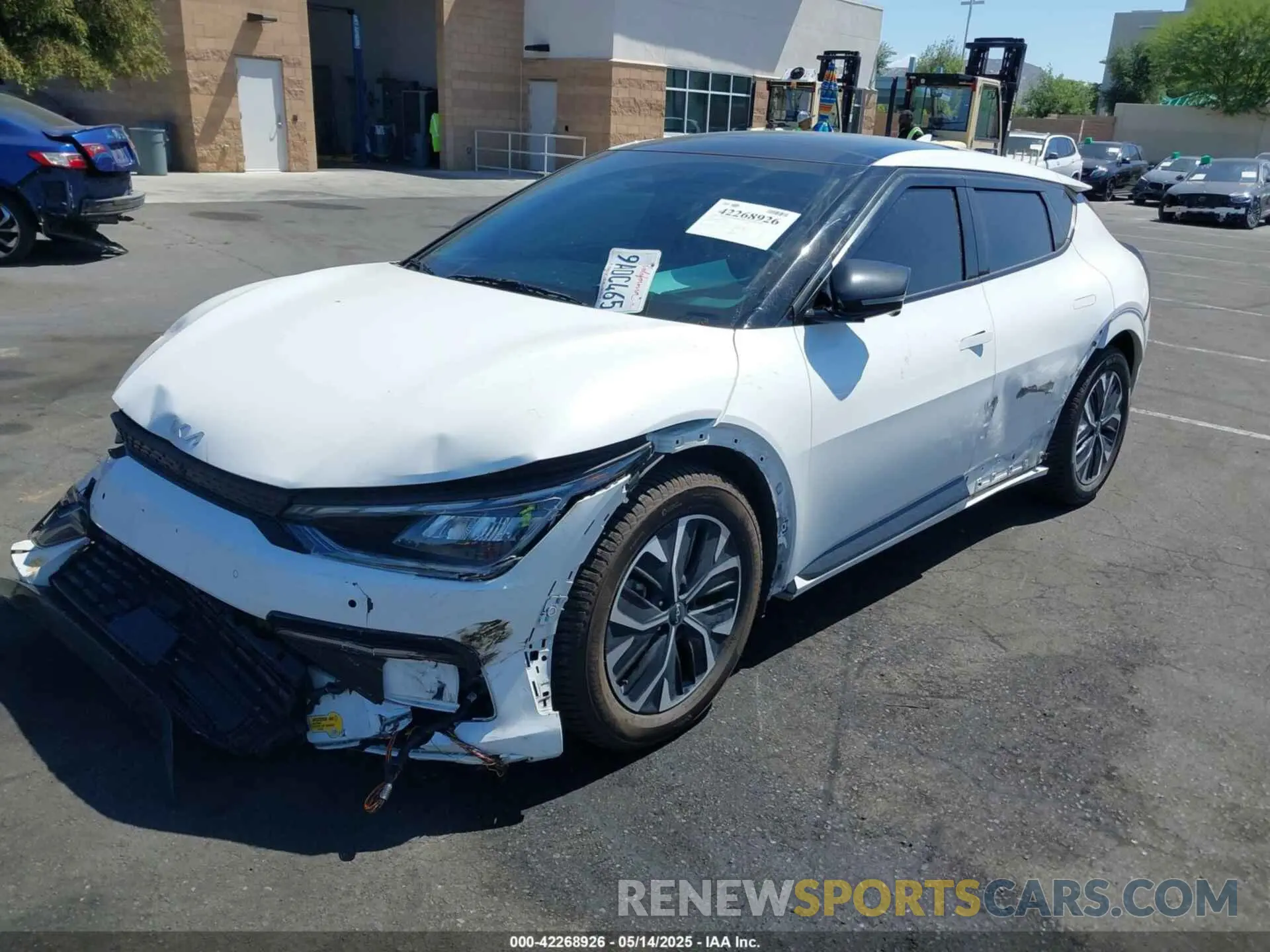 2 Photograph of a damaged car KNDC44LA5N5040503 KIA EV6 2022