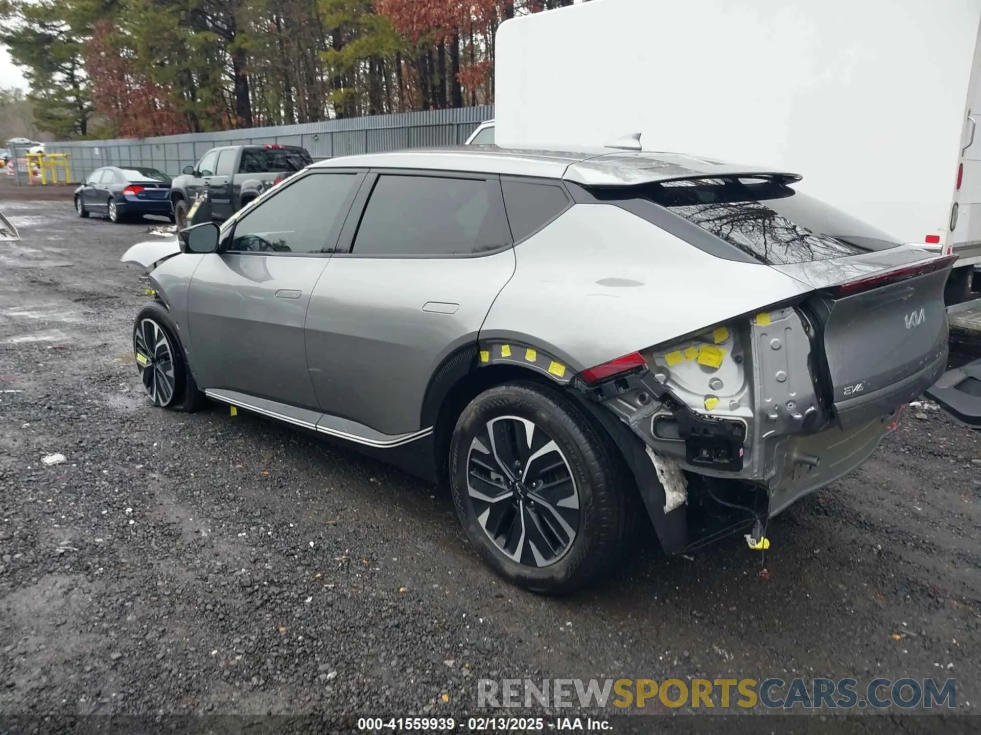 3 Photograph of a damaged car KNDC34LA0P5104873 KIA EV6 2023