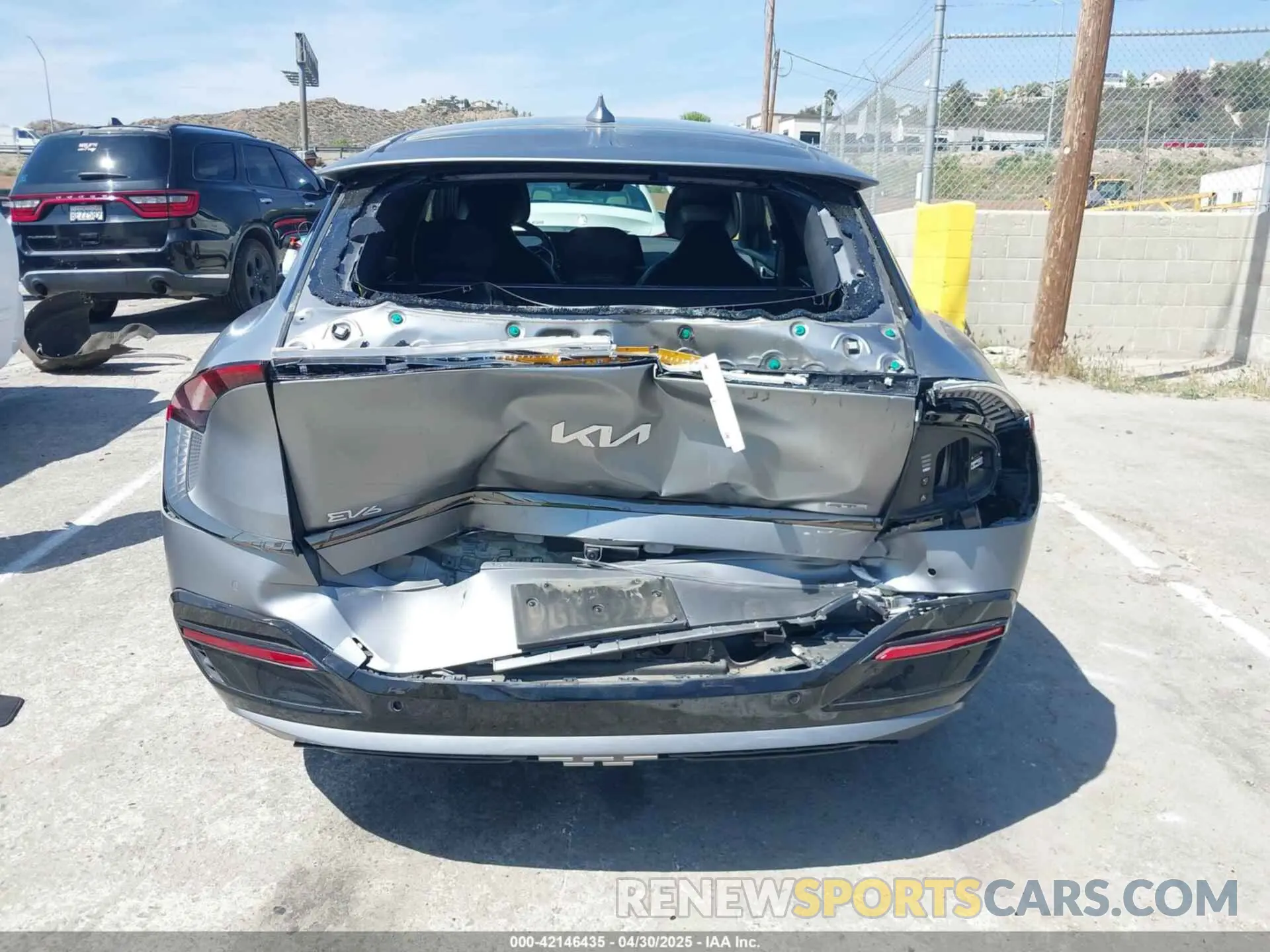 16 Photograph of a damaged car KNDC44LA6P5118533 KIA EV6 2023