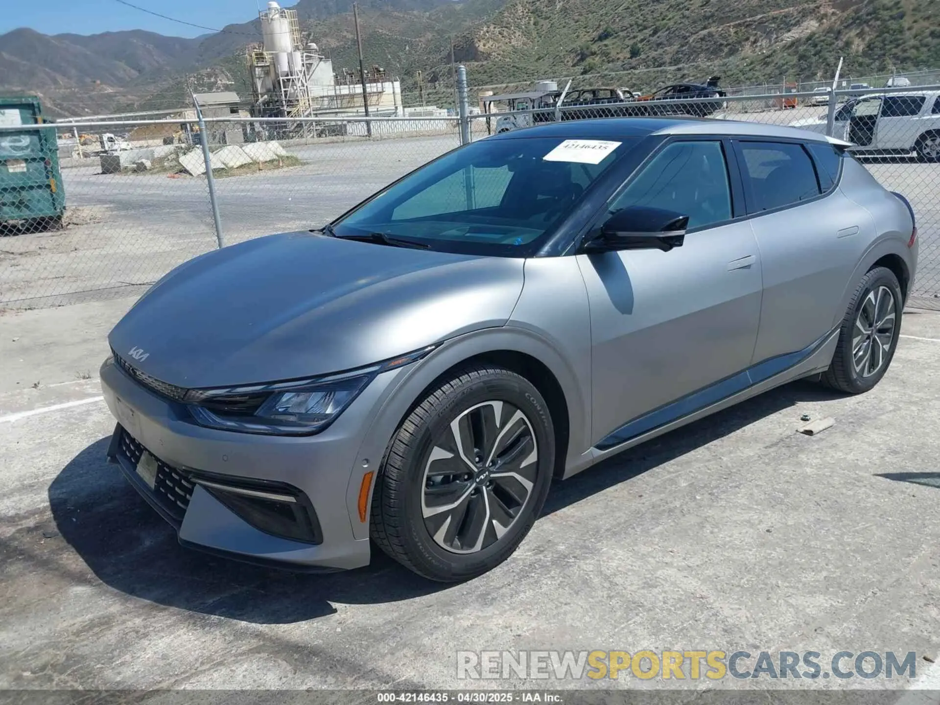 2 Photograph of a damaged car KNDC44LA6P5118533 KIA EV6 2023