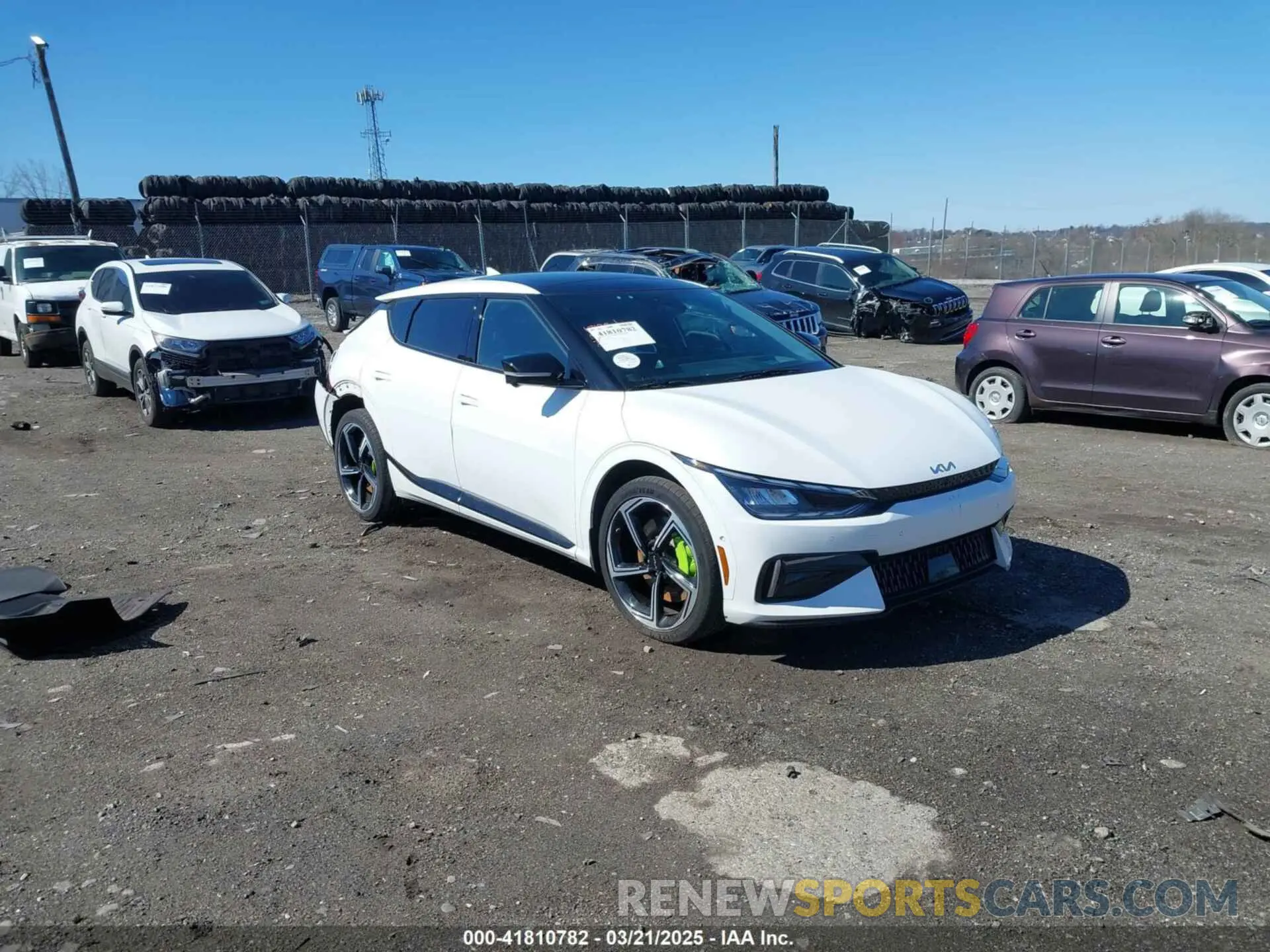 1 Фотография поврежденного автомобиля KNDC5DLEXP5092471 KIA EV6 2023